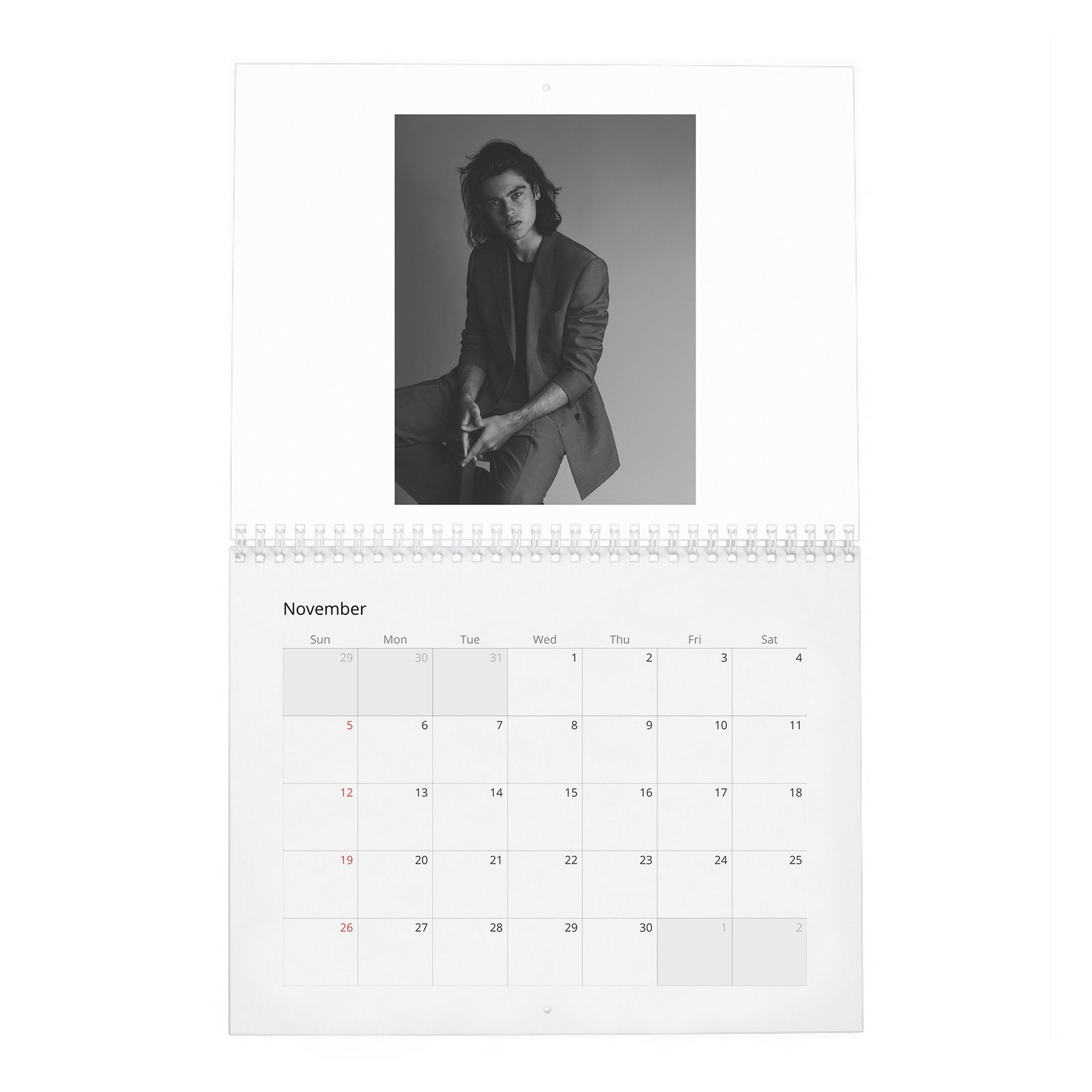 11 Felix Mallard - Move Slowly 2027 Wall Calendar