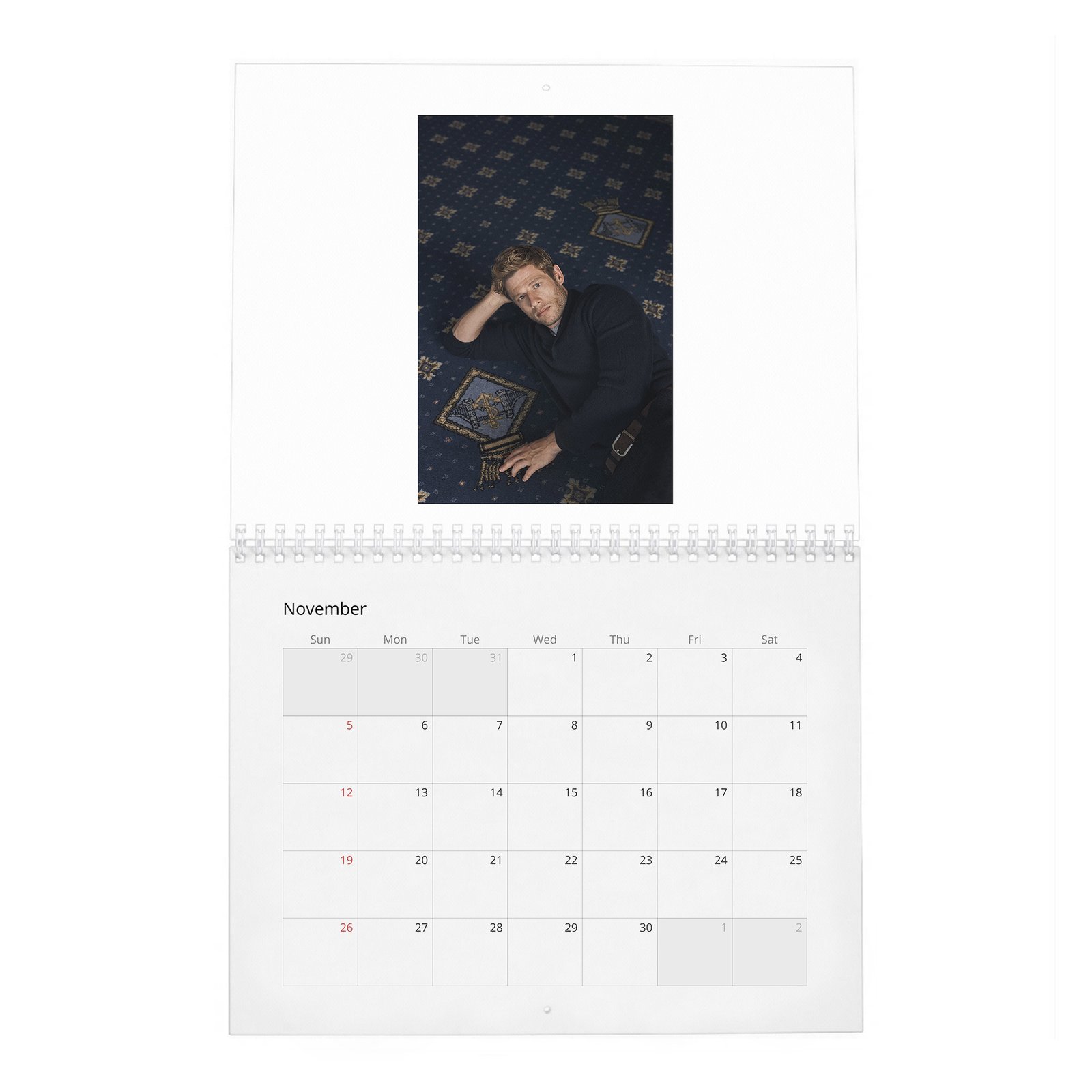James Franco - The Real 2027 Wall Calendar