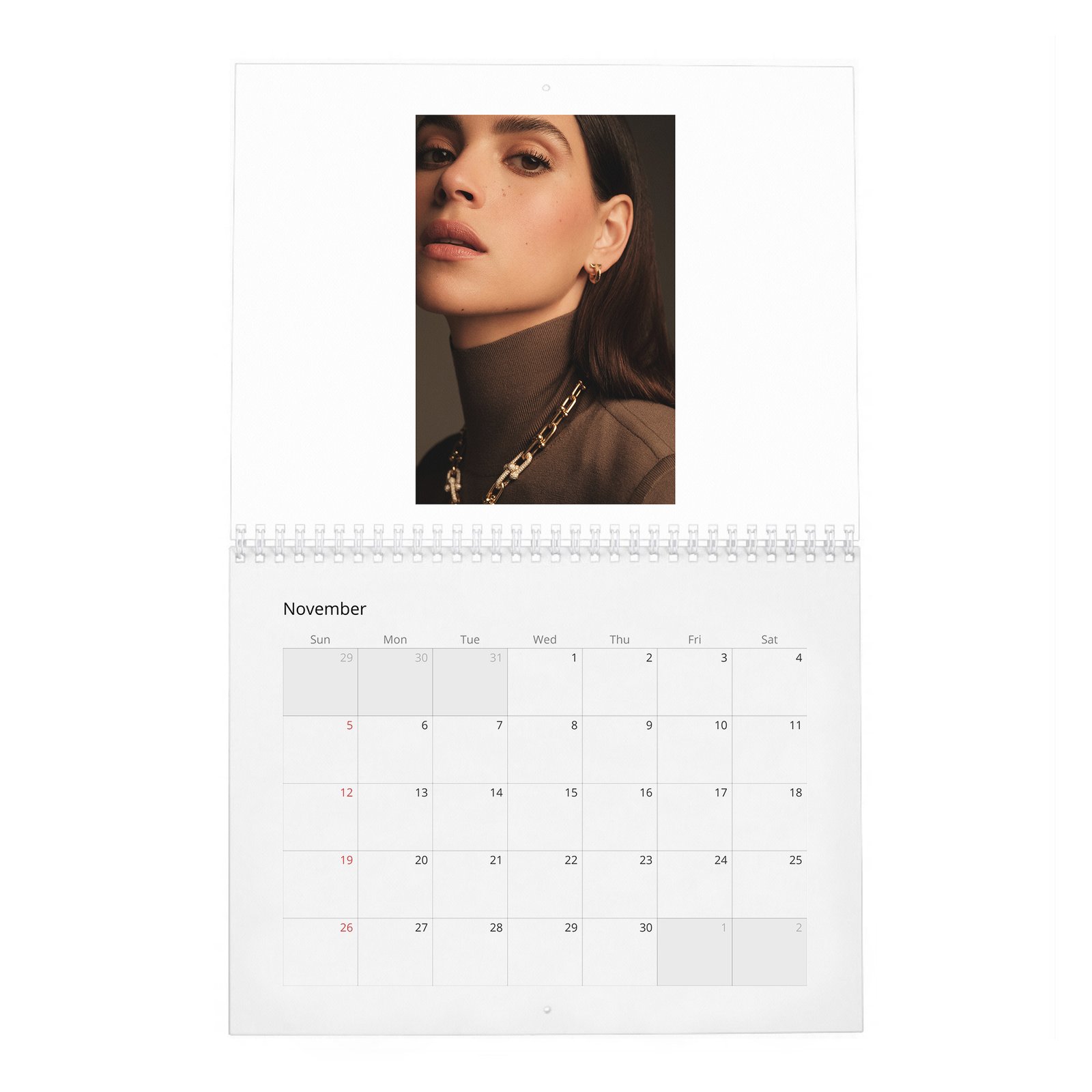 11 Adria Arjona - In conversation 2027 Wall Calendar