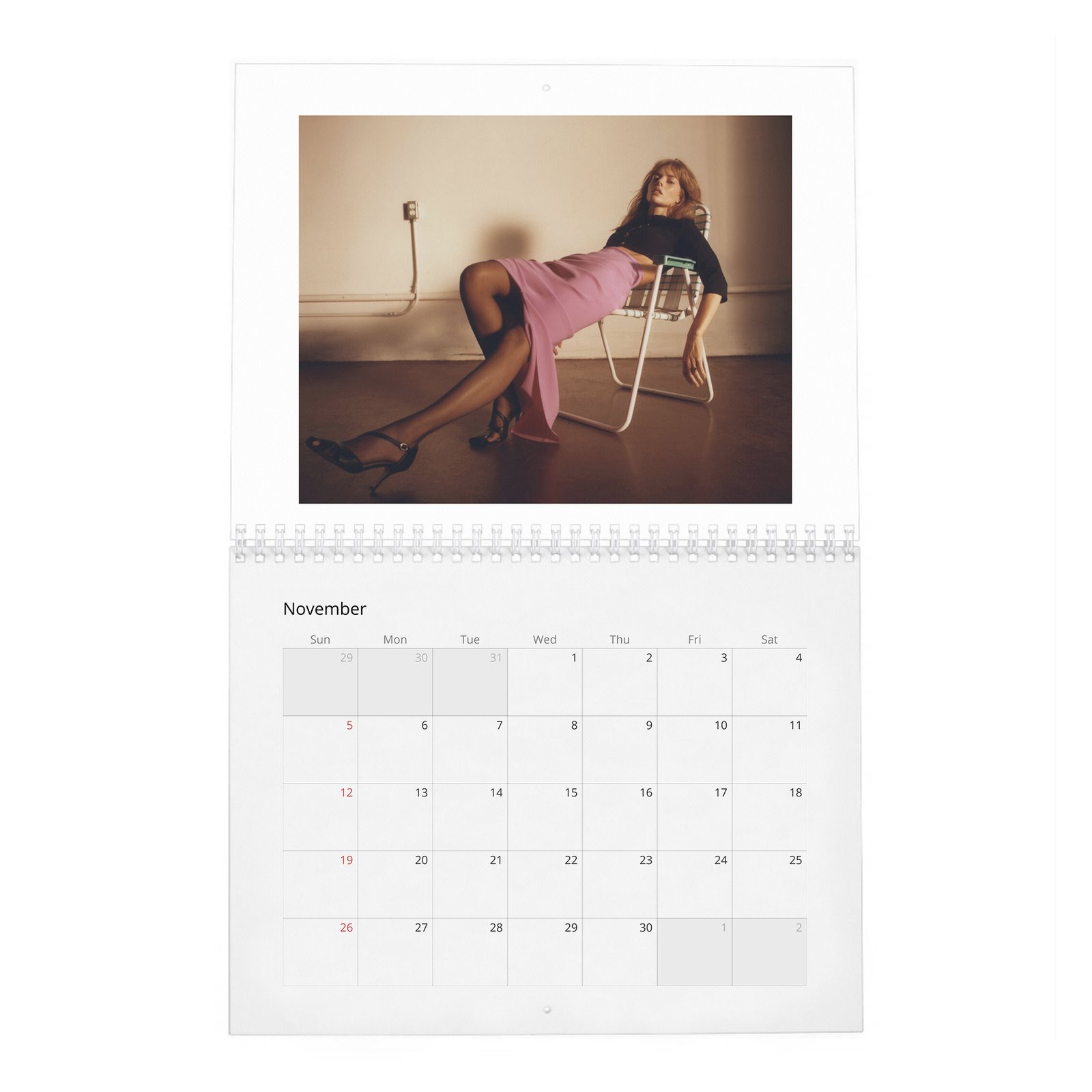 Samara Weaving - Content 2027 Wall Calendar