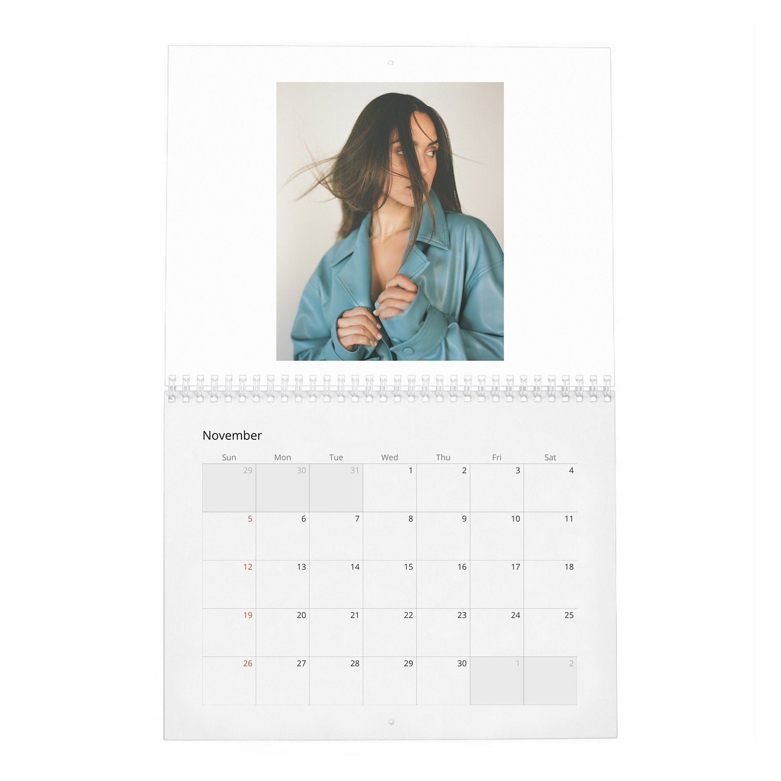 11 Adria Arjona - Laterals 2027 Wall Calendar