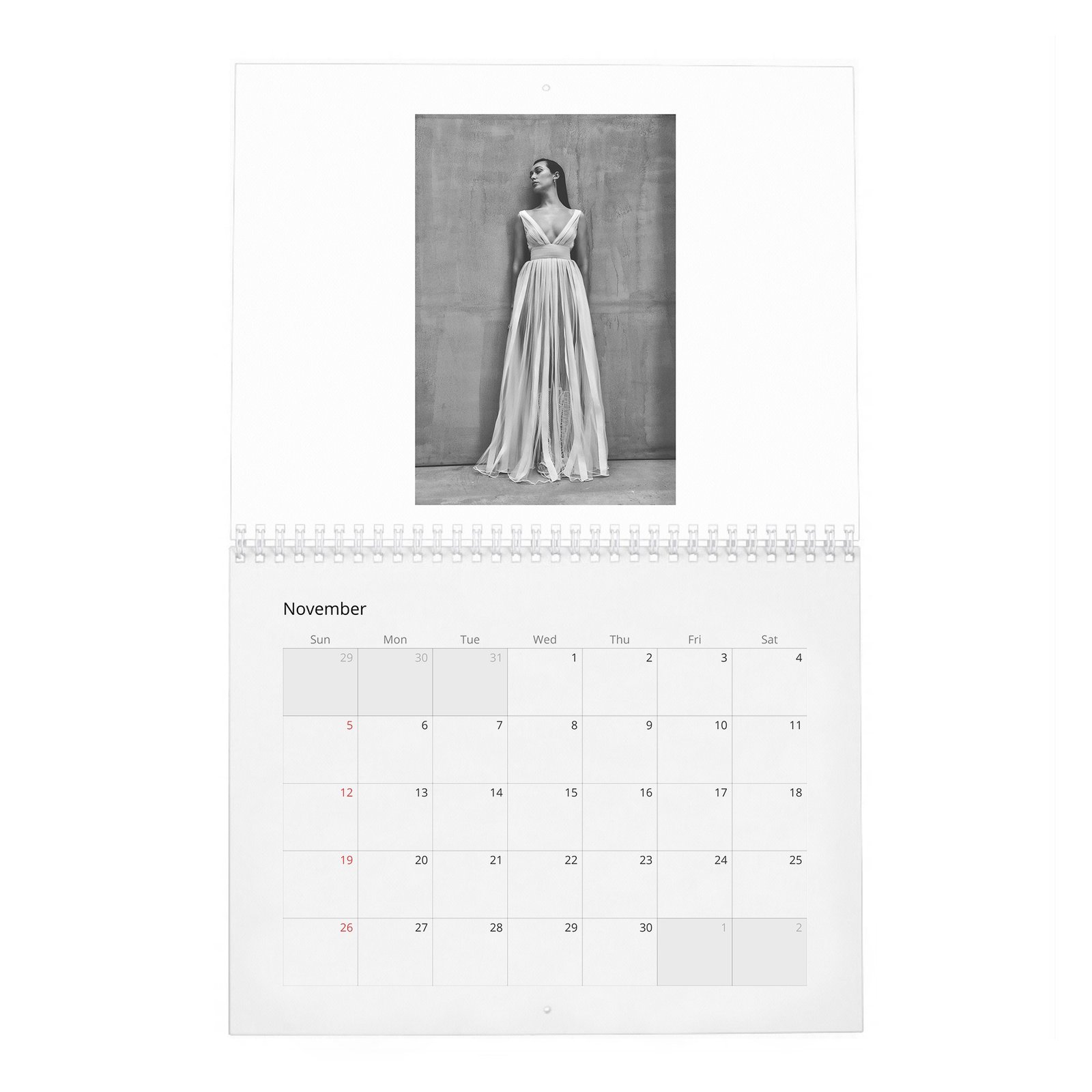 11 Alycia Debnam-Carey - Fashion's New Darling 2027 Wall Calendar