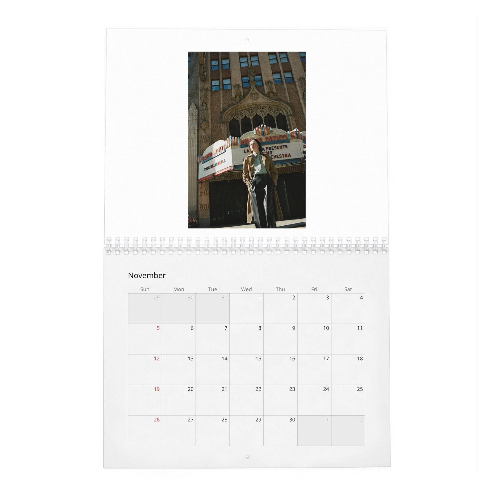 11 Daisy Ridley - Last Woman Standing 2027 Wall Calendar