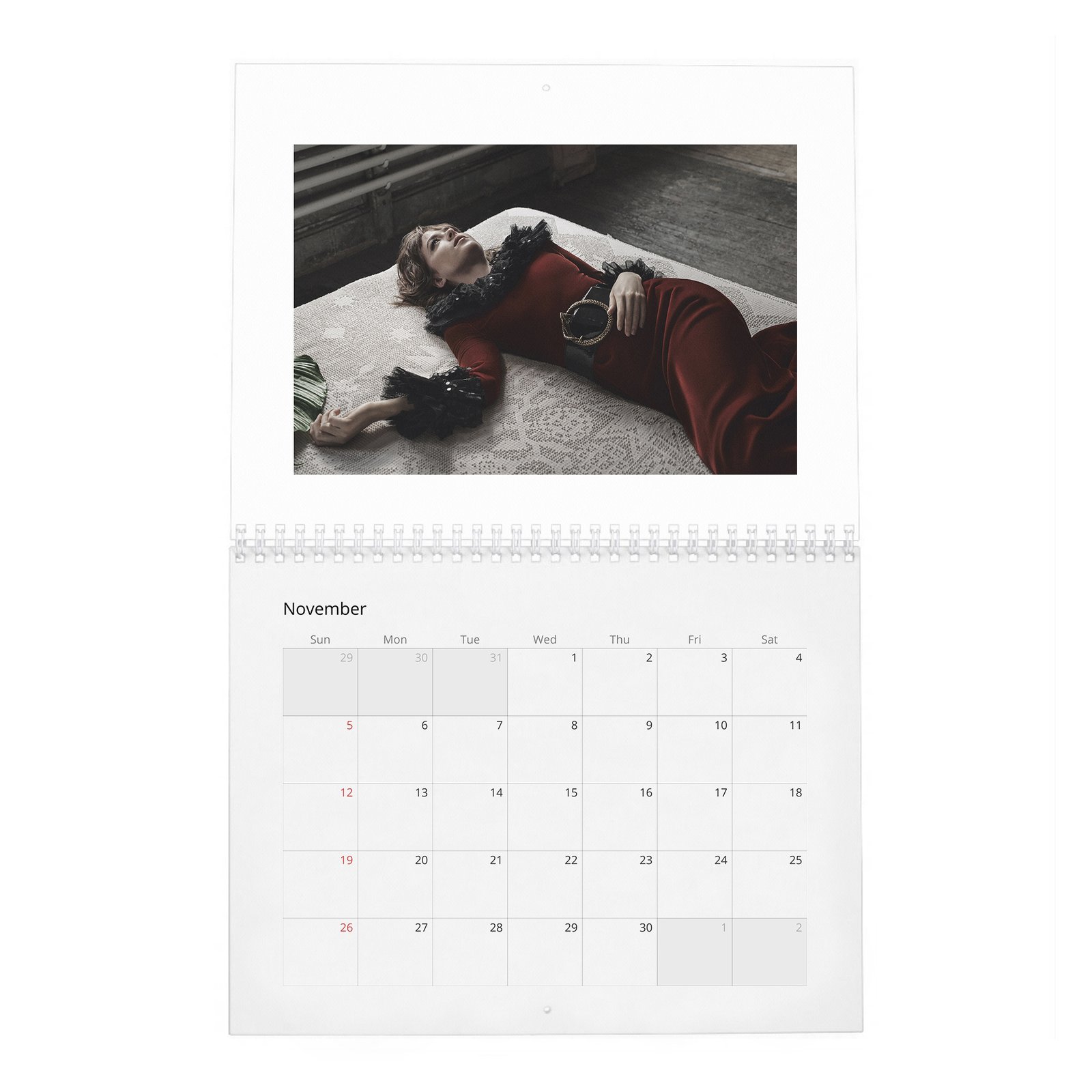 11 Dakota Johnson - Interview 2027 Wall Calendar