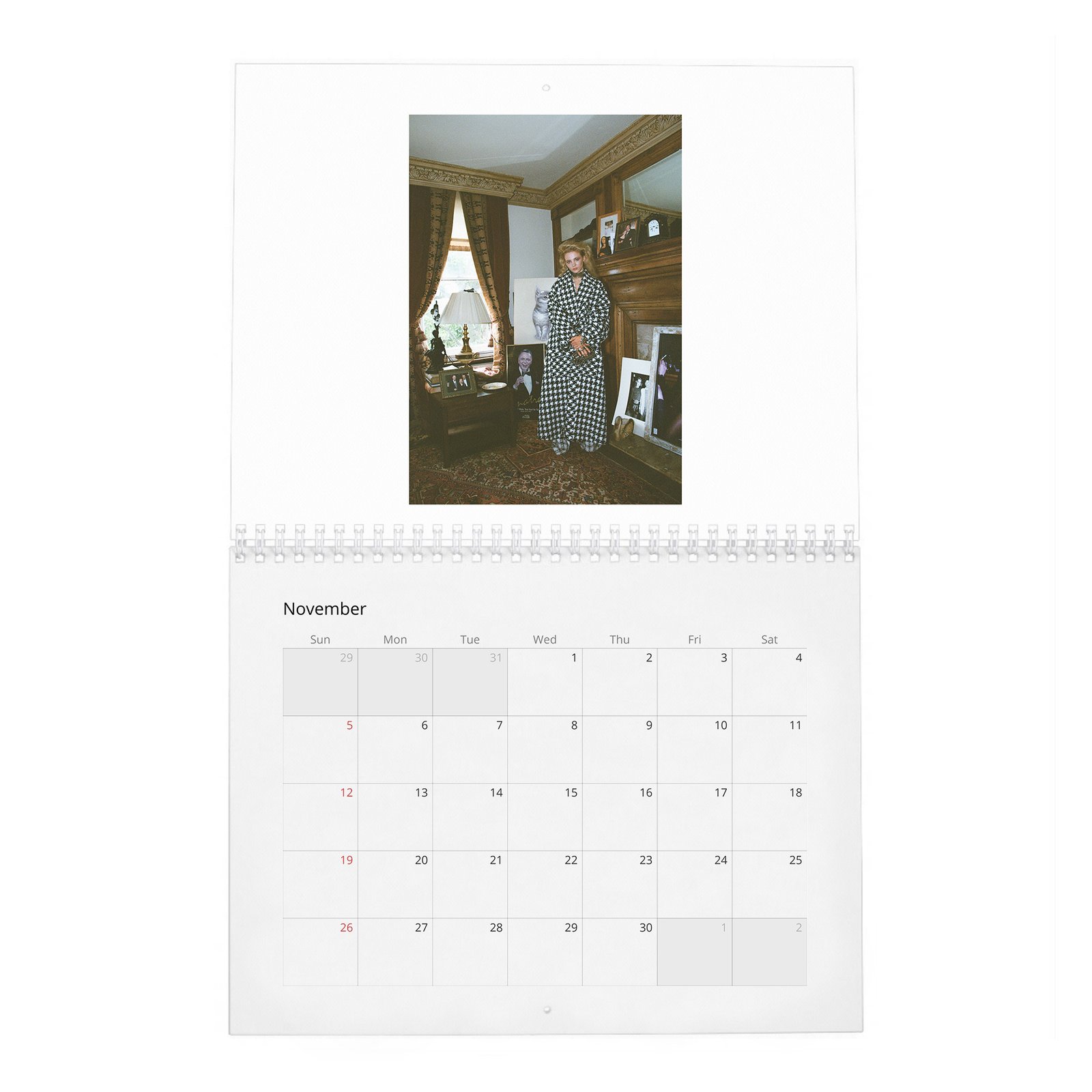 11 Freya Allan - Relative Newcomer 2027 Wall Calendar
