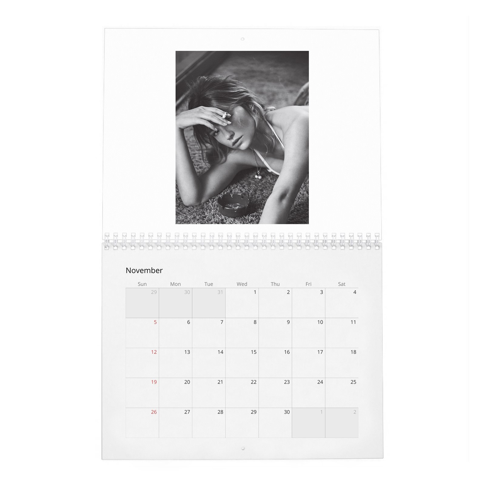 11 Haley Bennett - Interview 2027 Wall Calendar