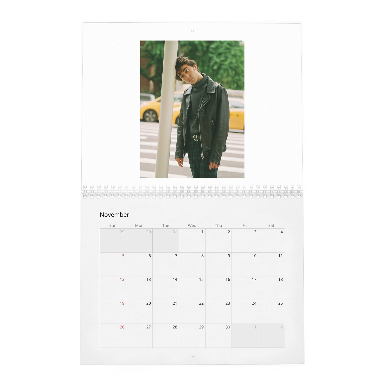 11 Alex Wolff - Interview 2027 Wall Calendar