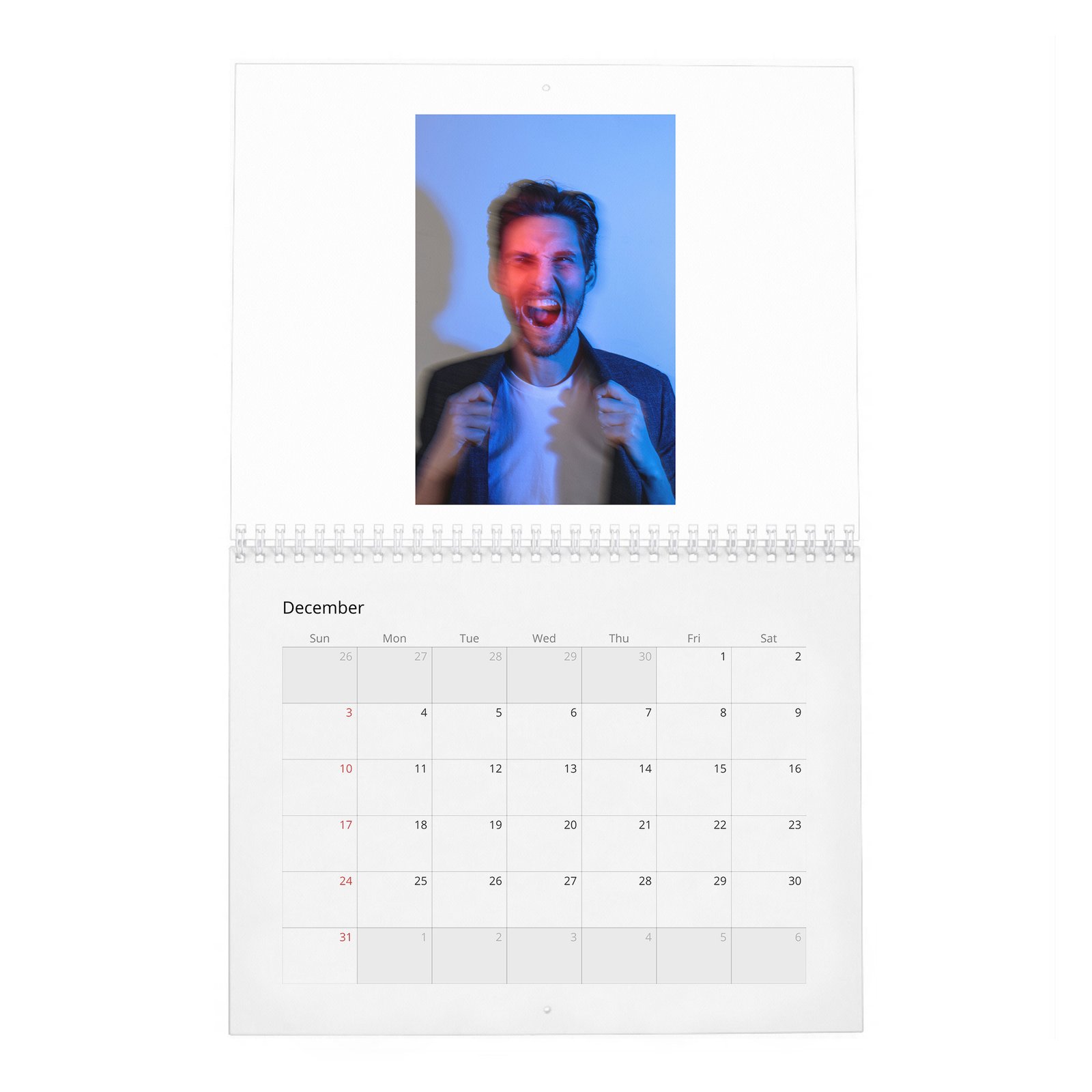 Ben Barnes - Songs For You 2027 Wall Calendar