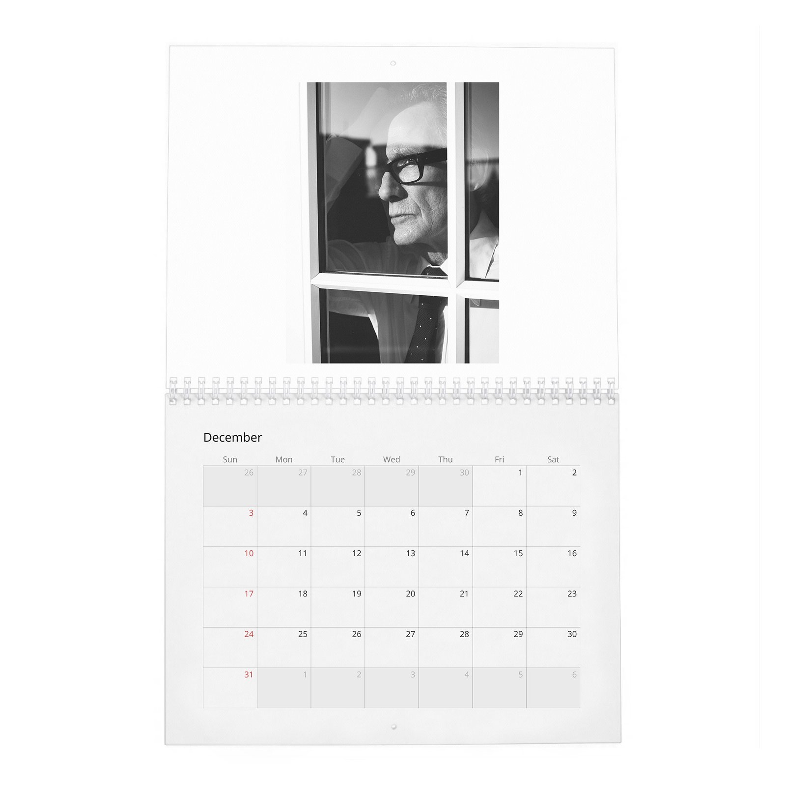 12 Bill Nighy - An Audience With 2027 Wall Calendar