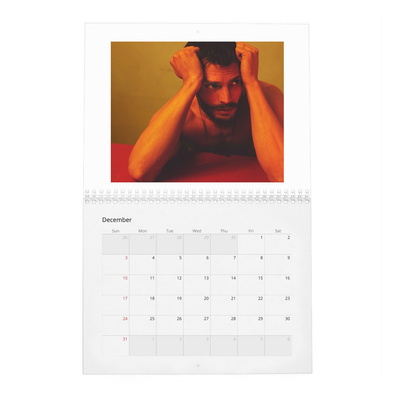 Jamie Dornan - Interview 2027 Wall Calendar