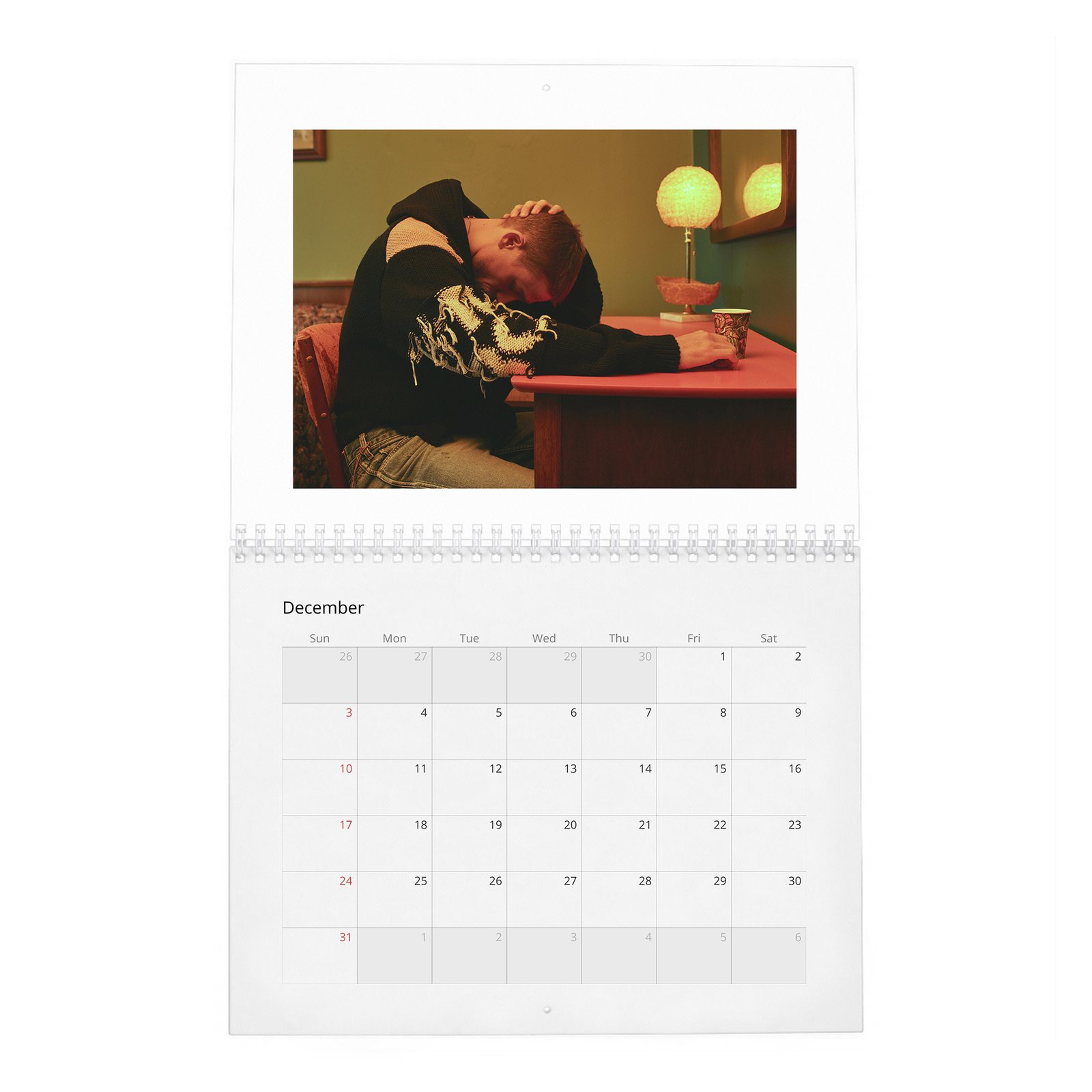 12 Charlie Hunnam - Hunkiest Moments 2027 Wall Calendar
