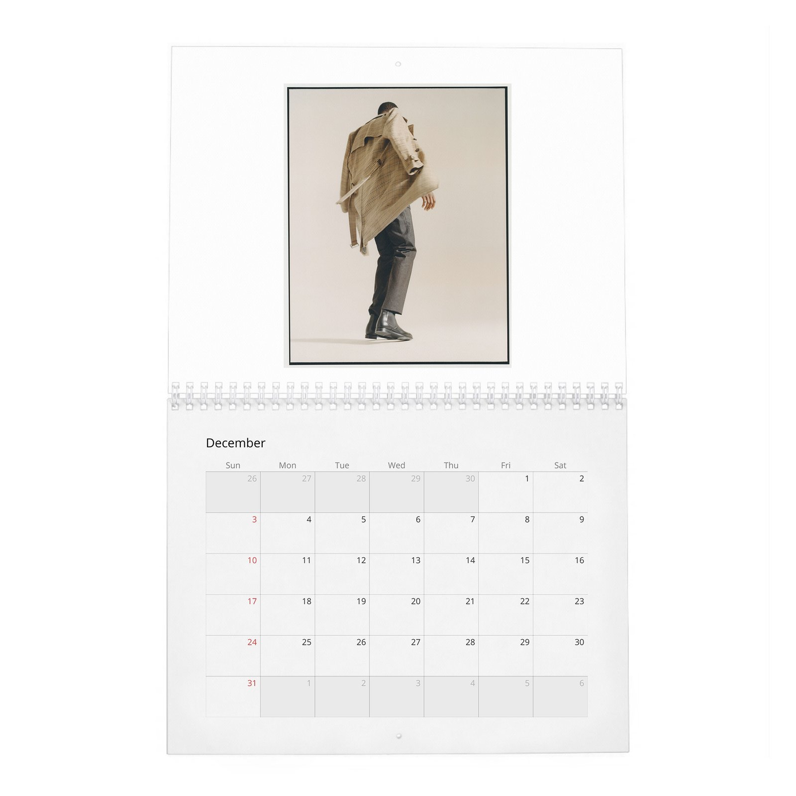 12 Damson Idris - Damn Son 2027 Wall Calendar
