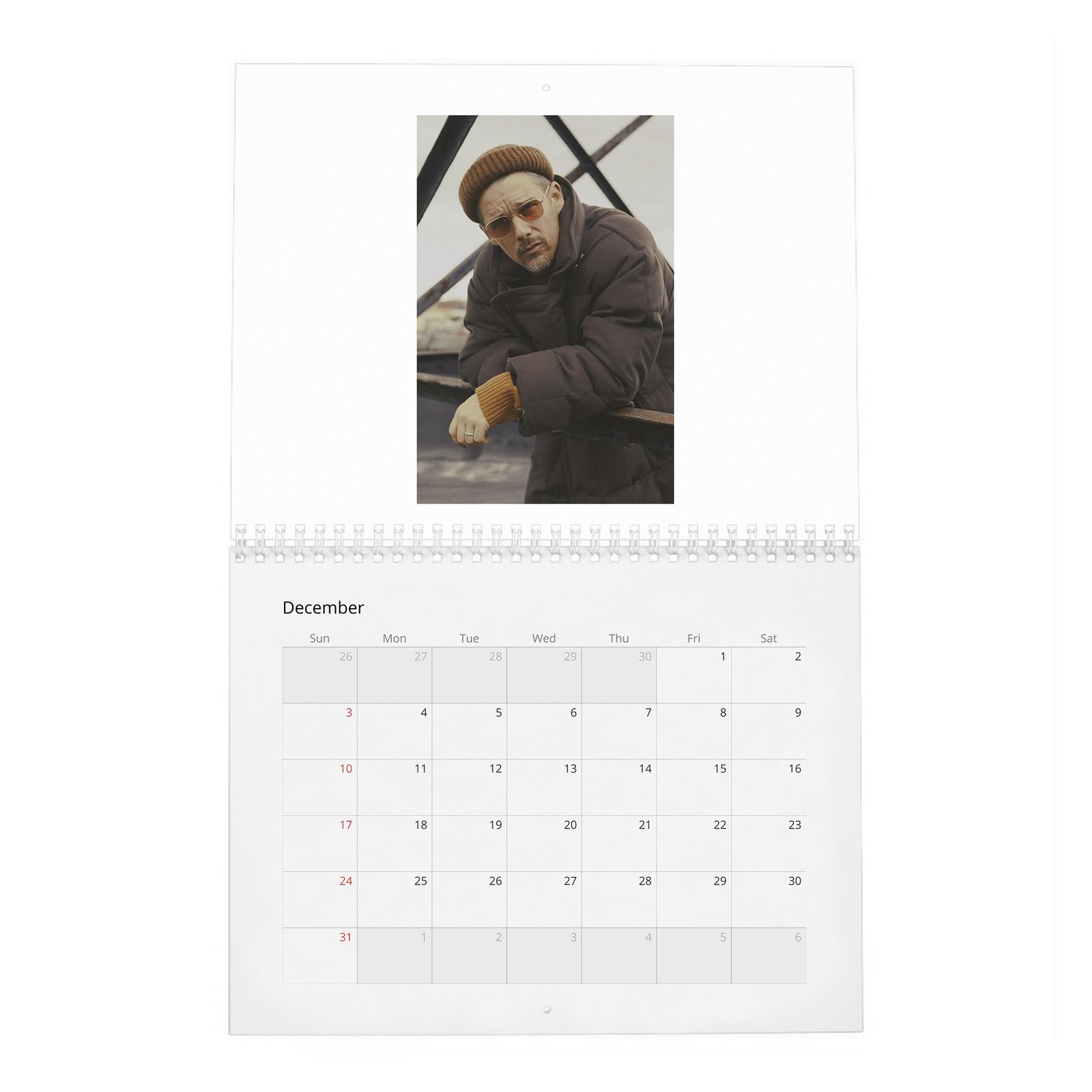 12 Ethan Hawke - Always In Style 2027 Wall Calendar