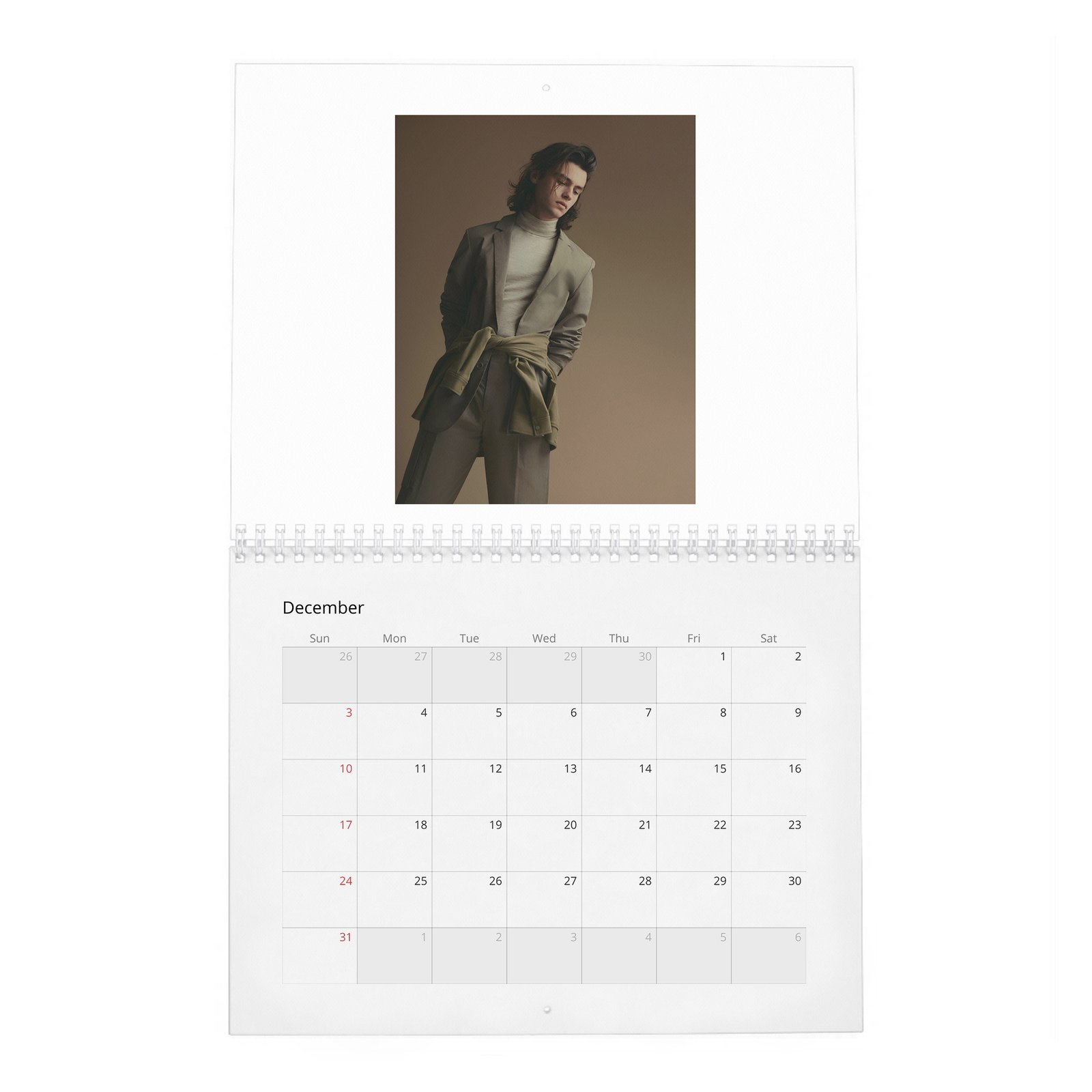 12 Felix Mallard - Move Slowly 2027 Wall Calendar