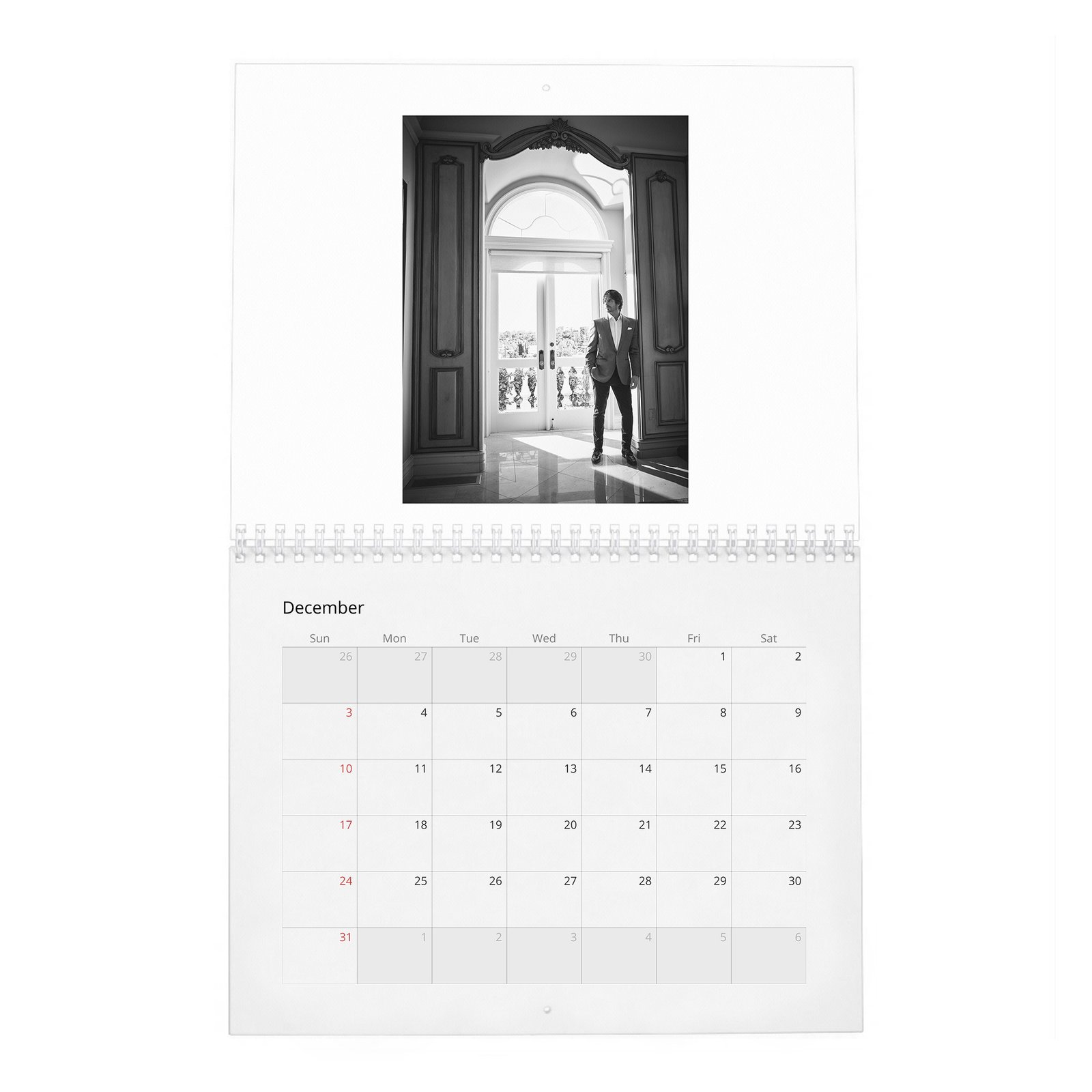 12 Ian Somerhalder - Nobleman 2027 Wall Calendar