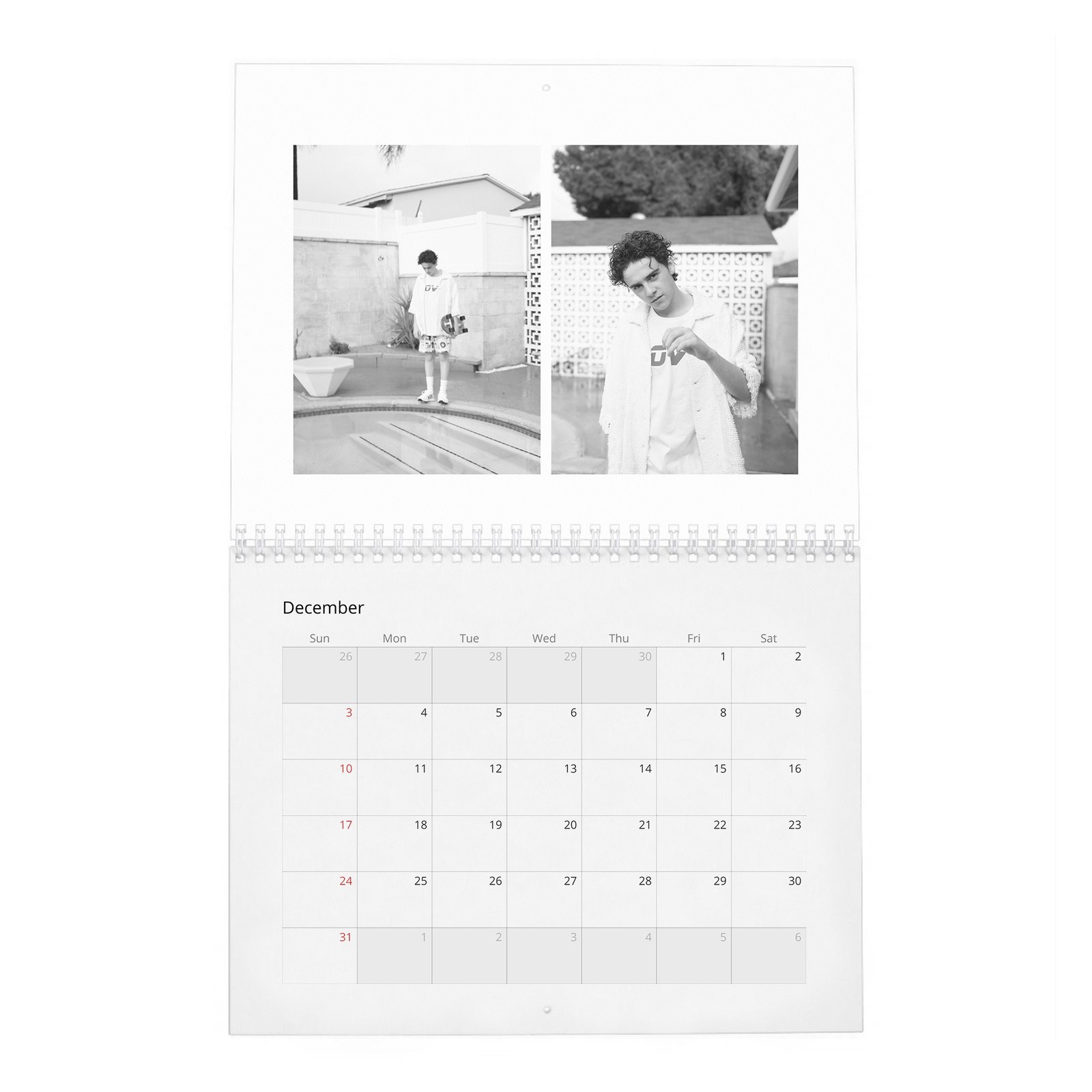 12 Jack Dylan Grazer - Be True To Who You Are 2027 Wall Calendar