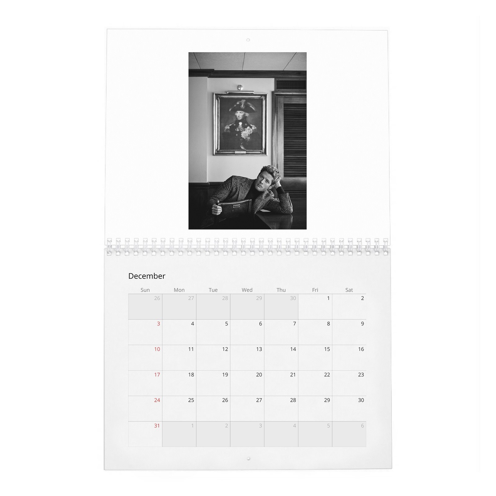 James Franco - The Real 2027 Wall Calendar