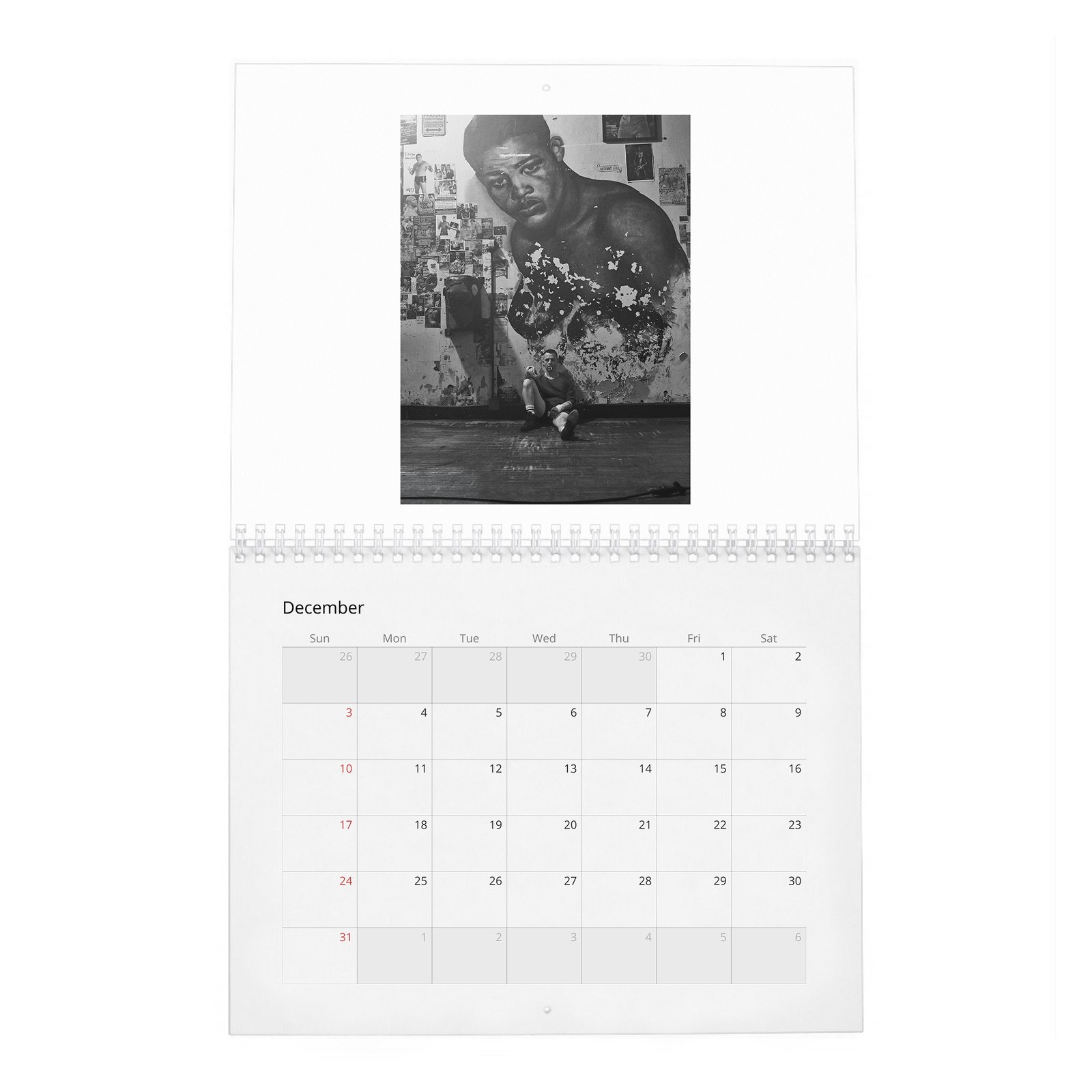 12 Jeremy Strong - The Relentless 2027 Wall Calendar