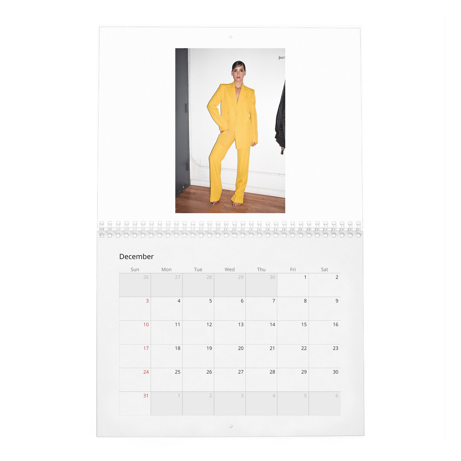 12 Adria Arjona - In conversation 2027 Wall Calendar