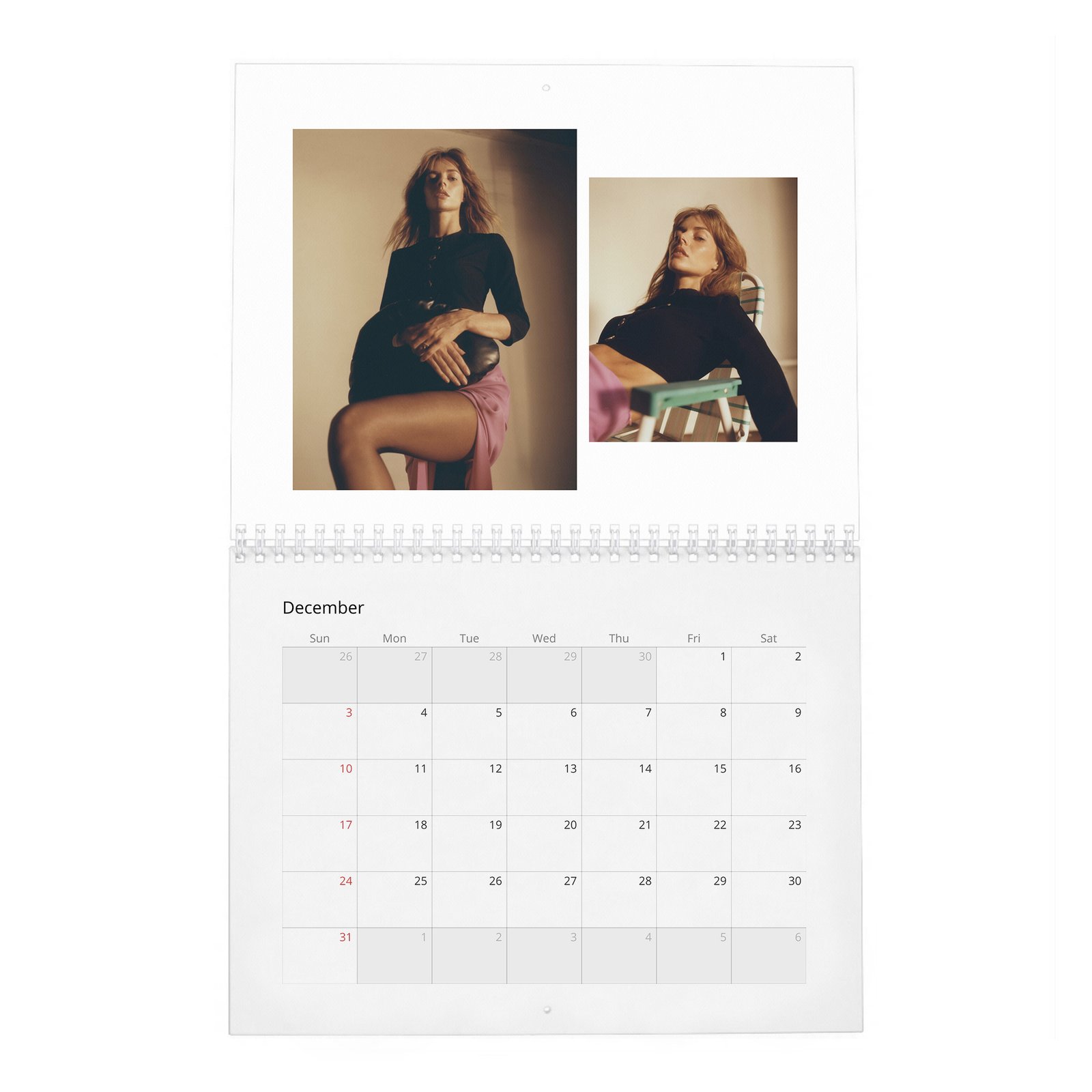 Samara Weaving - Content 2027 Wall Calendar