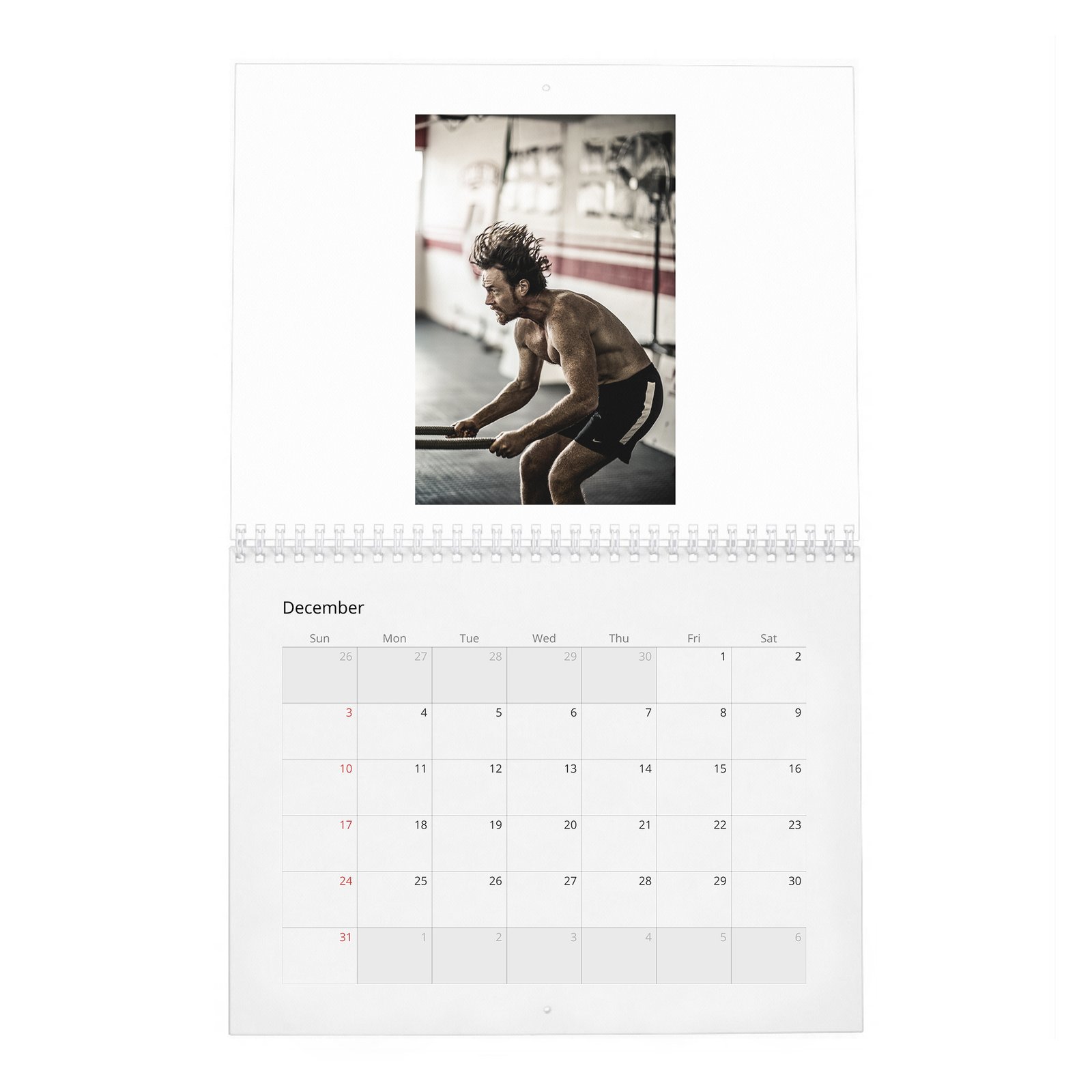12 Black Sails Leading Men - Burn the Ships 2027 Wall Calendar