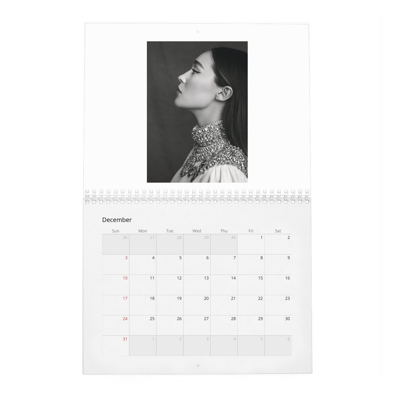 12 Alycia Debnam-Carey - Fashion's New Darling 2027 Wall Calendar