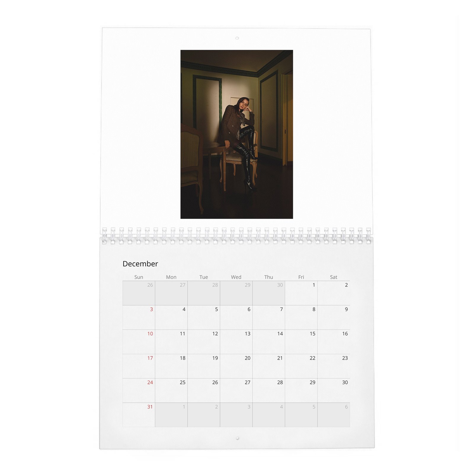 12 Ana De Armas - Flaunt 2027 Wall Calendar