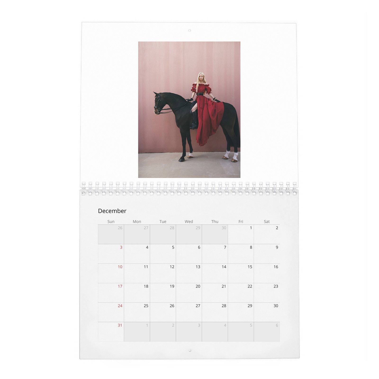 12 Anya Taylor-Joy - Anya's Reign 2027 Wall Calendar
