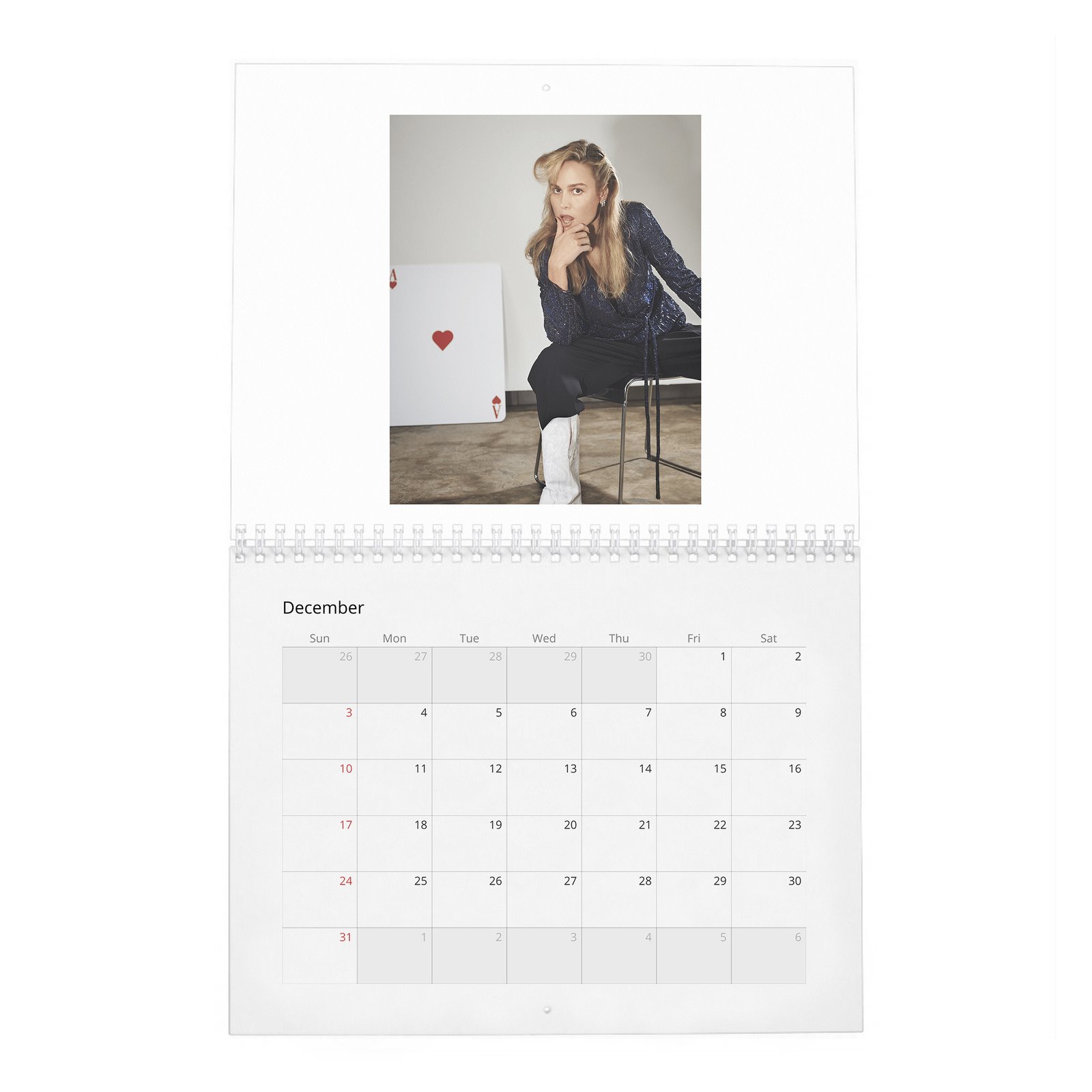 Brie Larson - Goes Her Own Way 2027 Wall Calendar