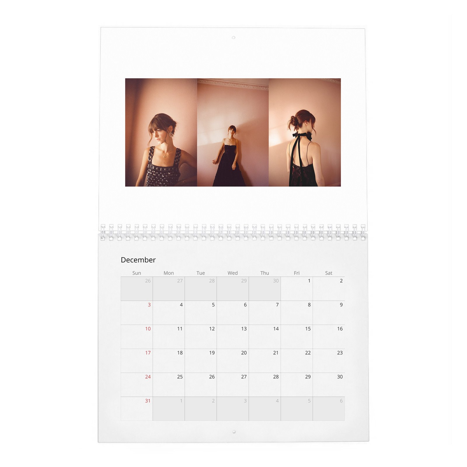 12 Daisy Edgar-Jones - Starring Breaktrough Talent 2027 Wall Calendar