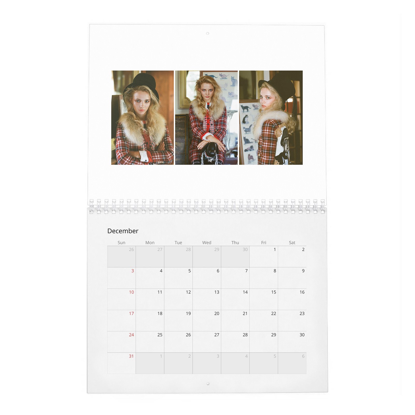 12 Freya Allan - Relative Newcomer 2027 Wall Calendar