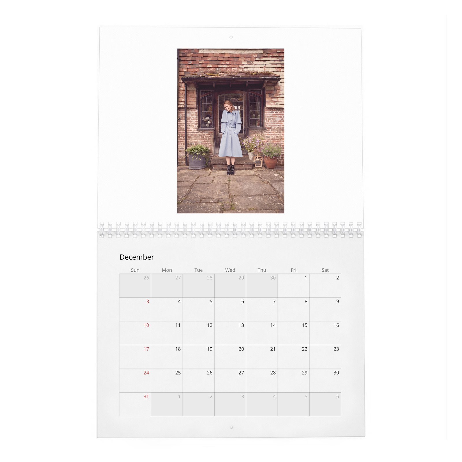 12 Hayley Atwell - Inside The Hundred Acre Wood 2027 Wall Calendar