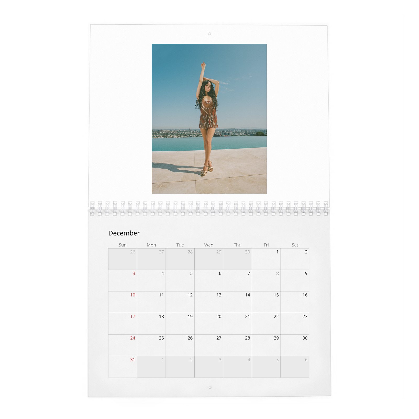 Jenna Ortega - Flaunt 2027 Wall Calendar