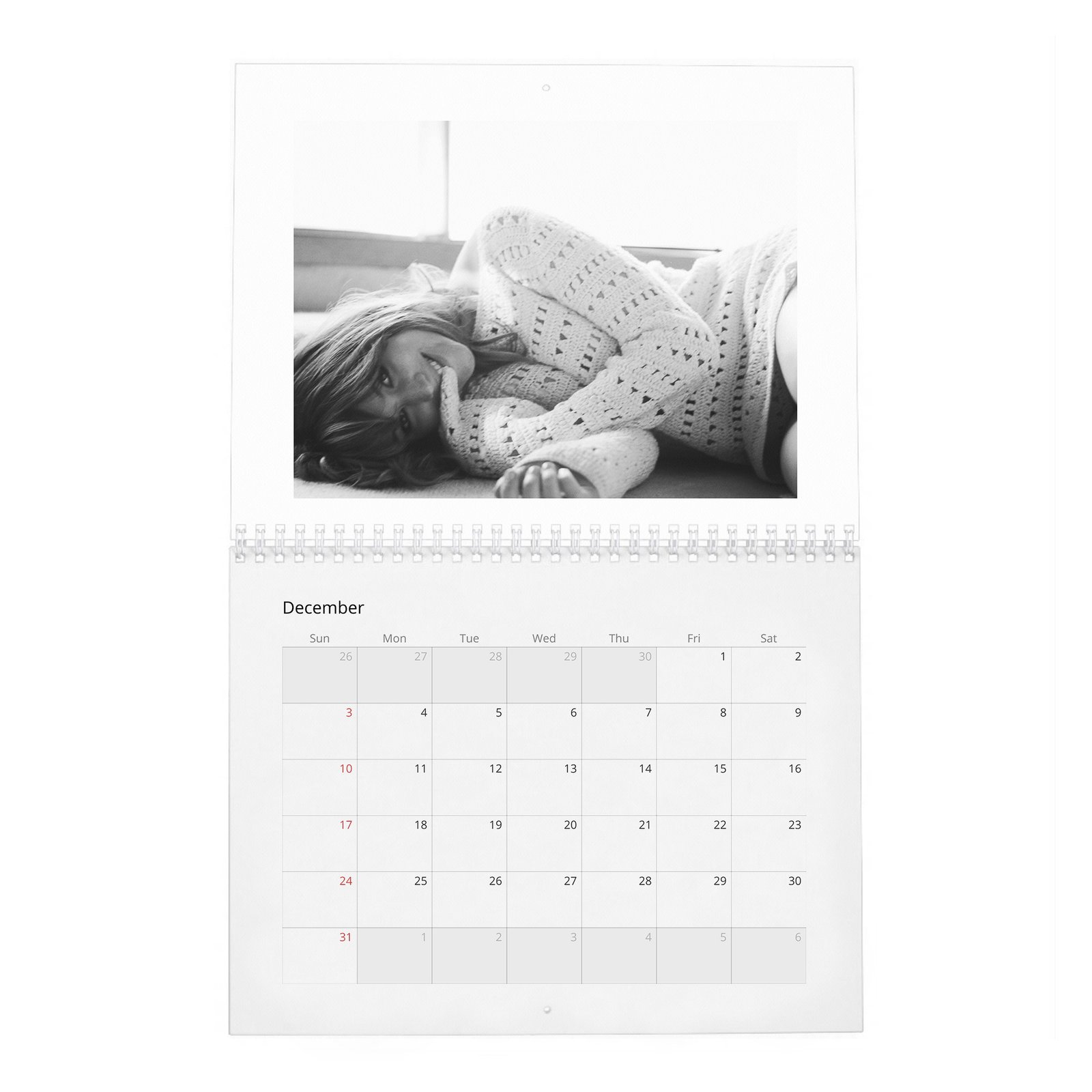 Jennifer Lawrence - Like A Normal Person 2027 Wall Calendar