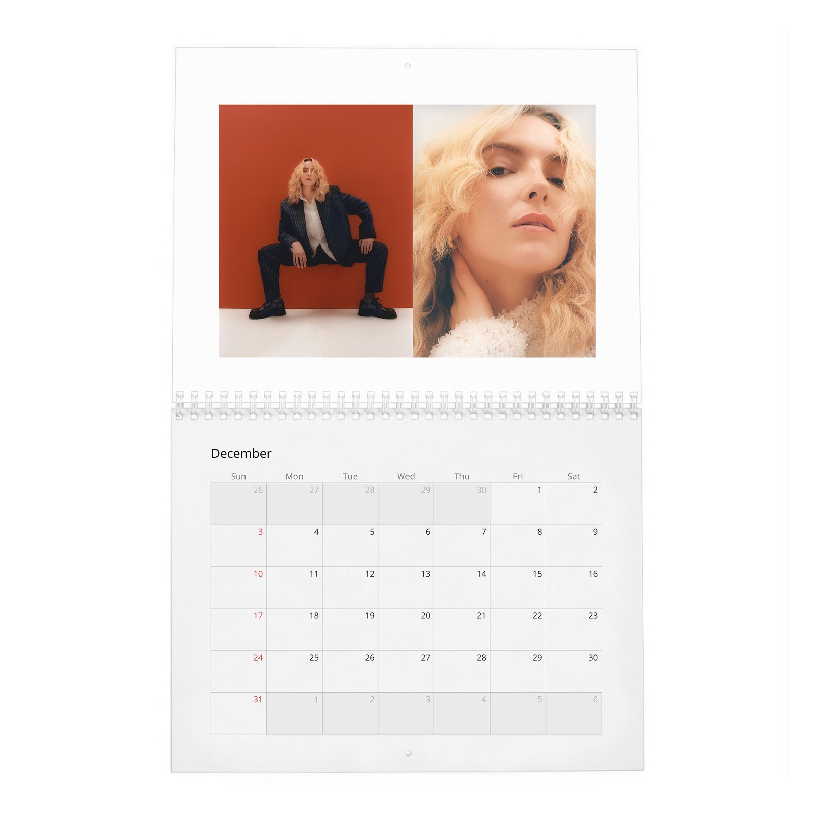 12 Jodie Comer - Pure Brilliance 2027 Wall Calendar