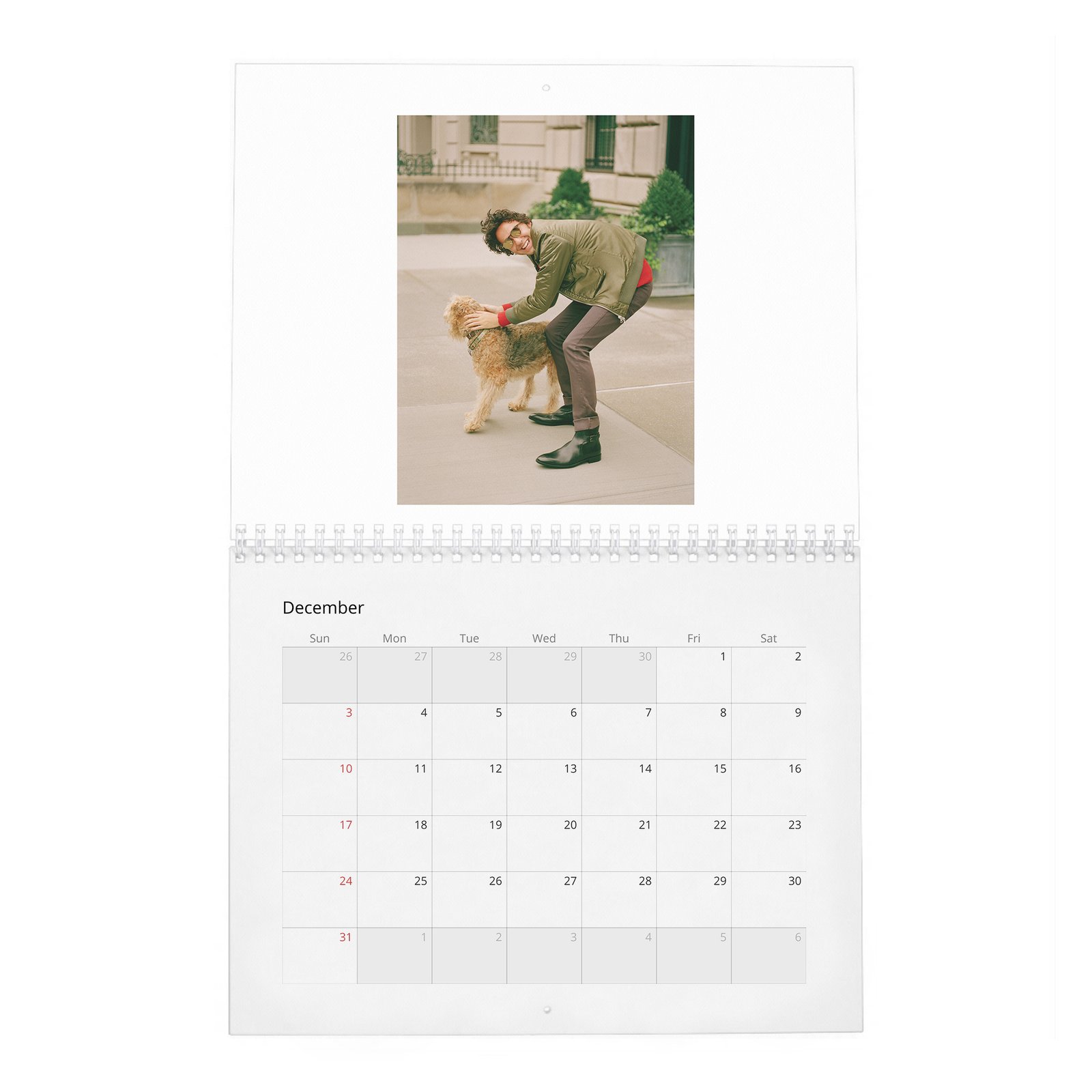 12 Alex Wolff - Interview 2027 Wall Calendar