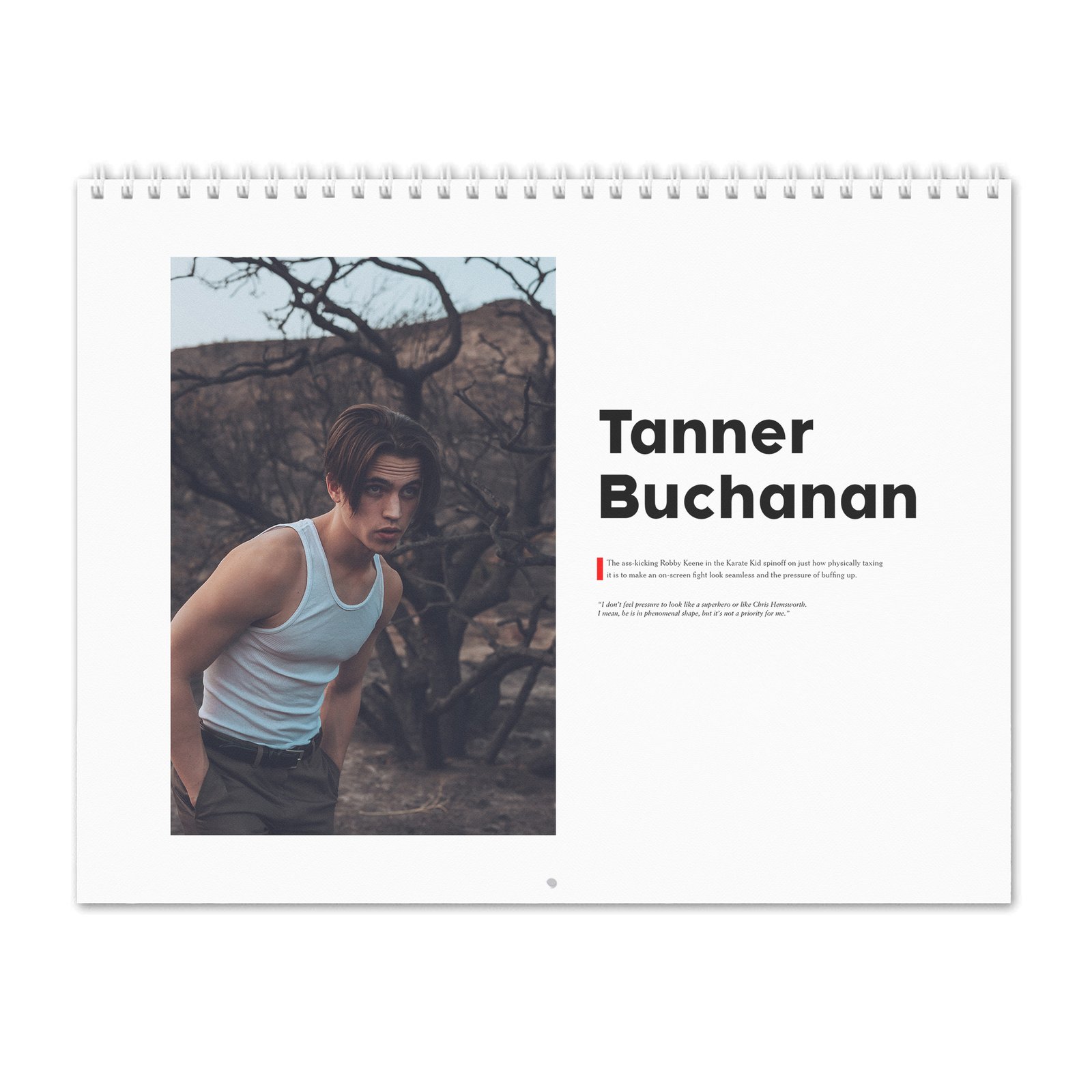 00 Tanner Buchanan - The Ass-Kicking 2027 Wall Calendar