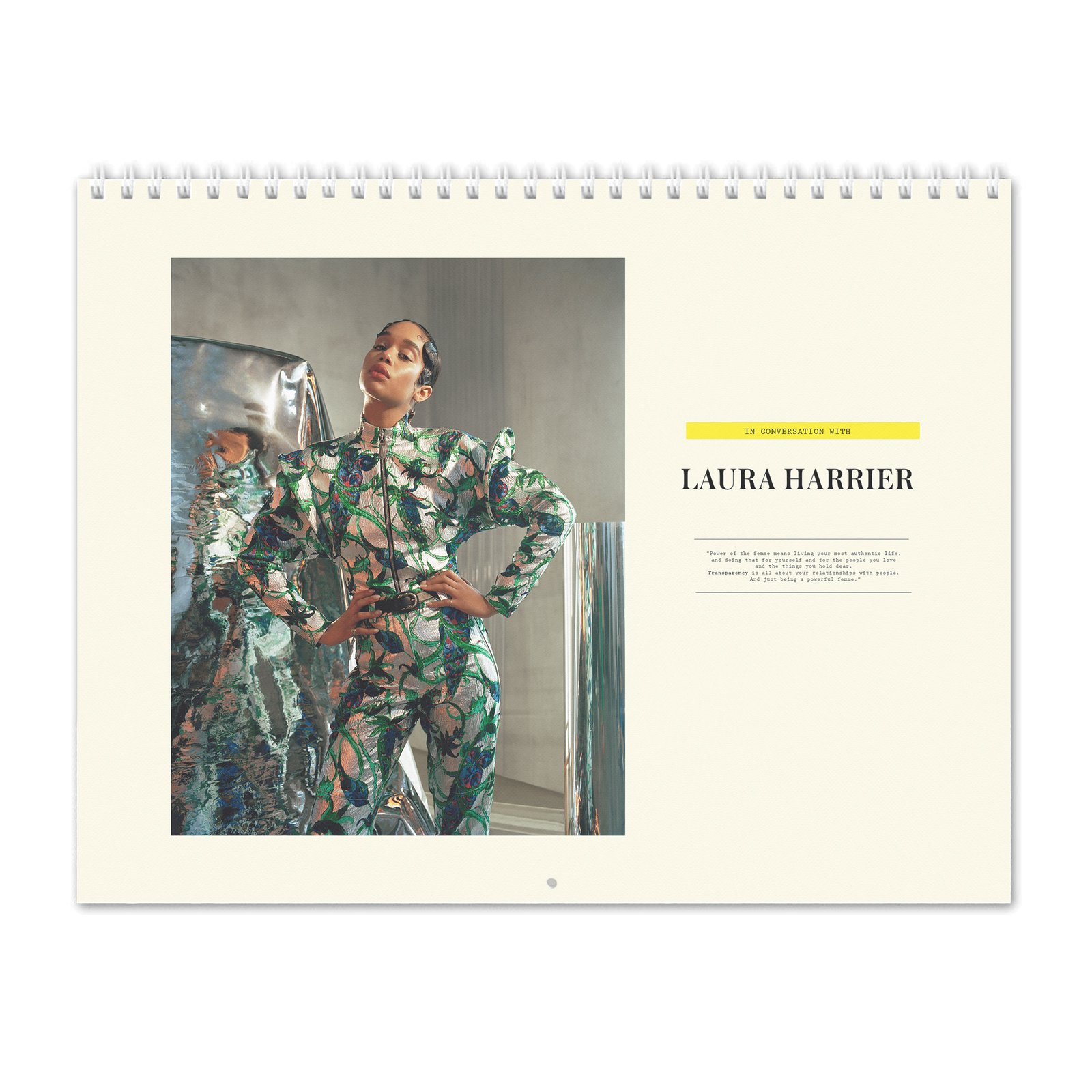 00 Laura Harrier - In Conversation With 2027 Wall Calendar