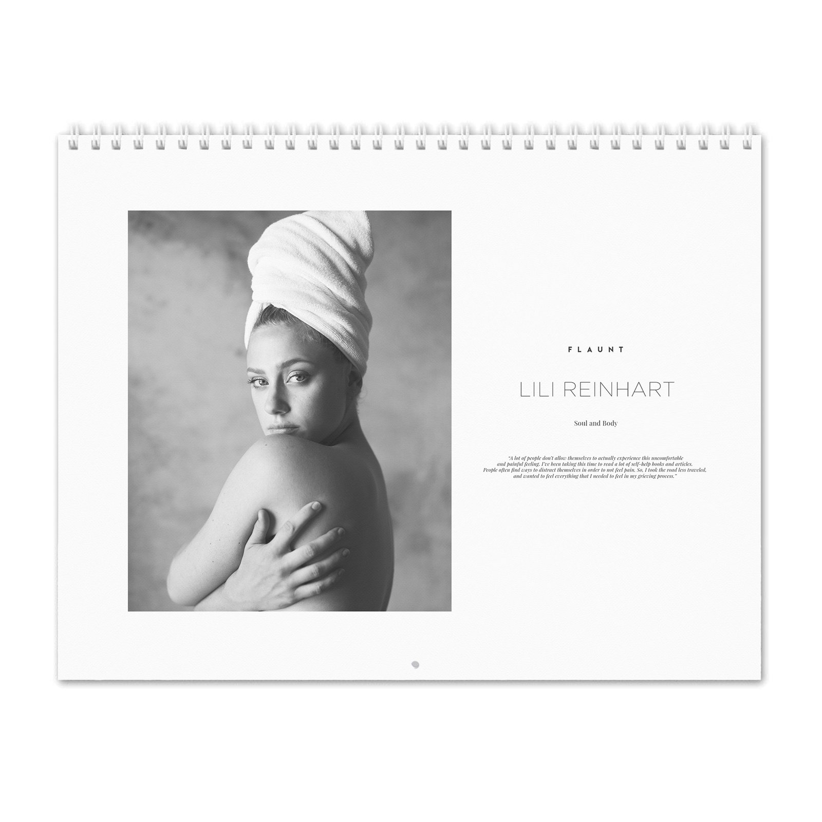 00 Lili Reinhart - Flaunt 2027 Wall Calendar