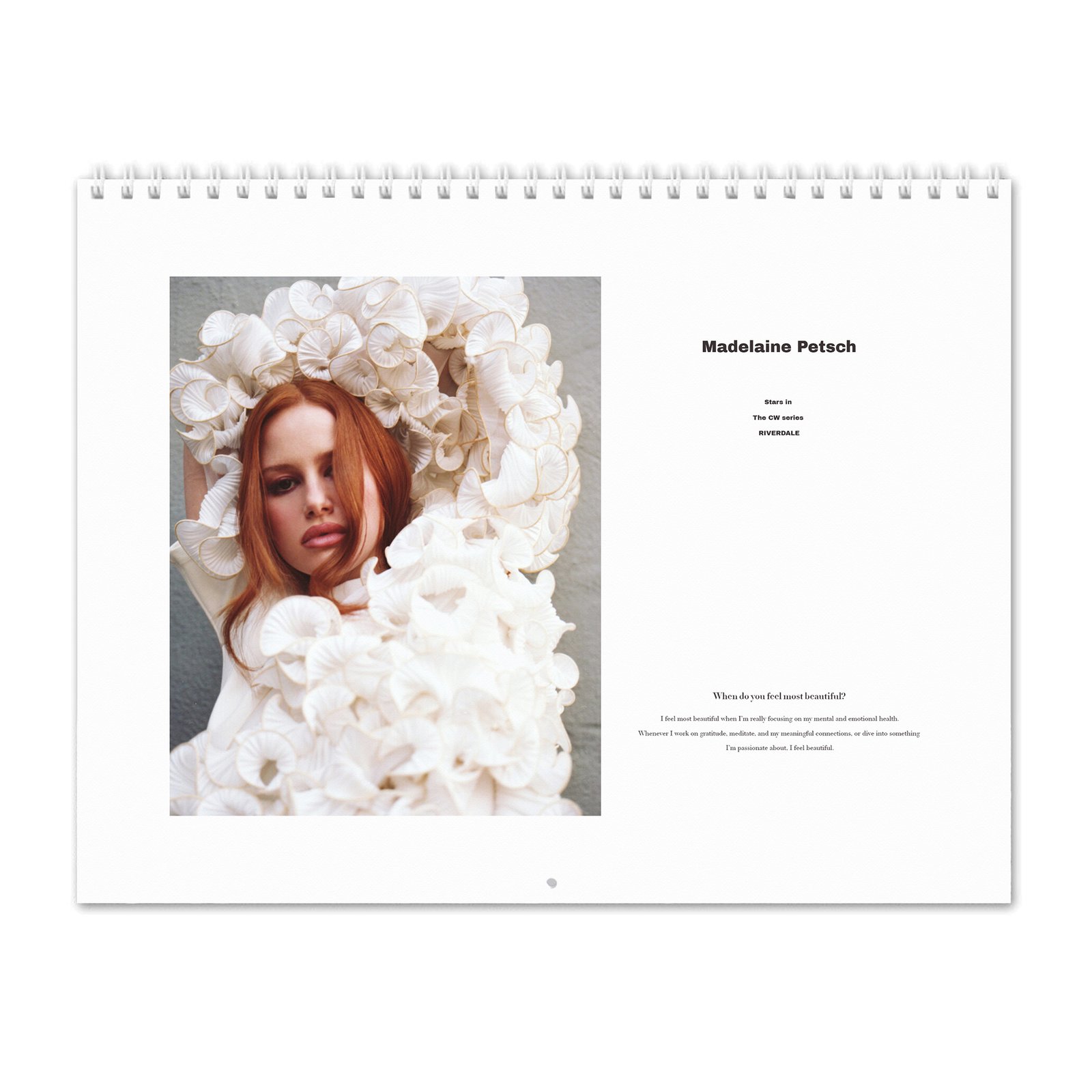 00 Madelaine Petsch - Content 2027 Wall Calendar