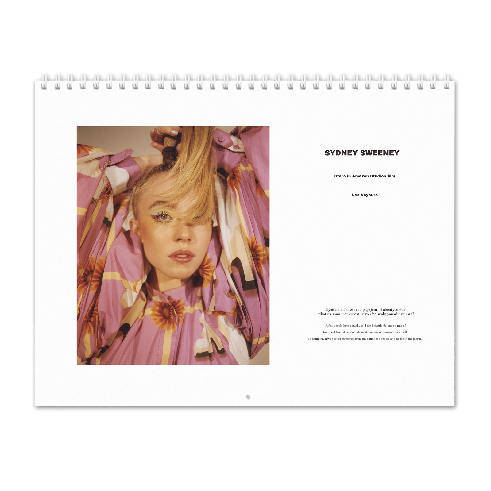 Sydney Sweeney - Content 2027 Wall Calendar