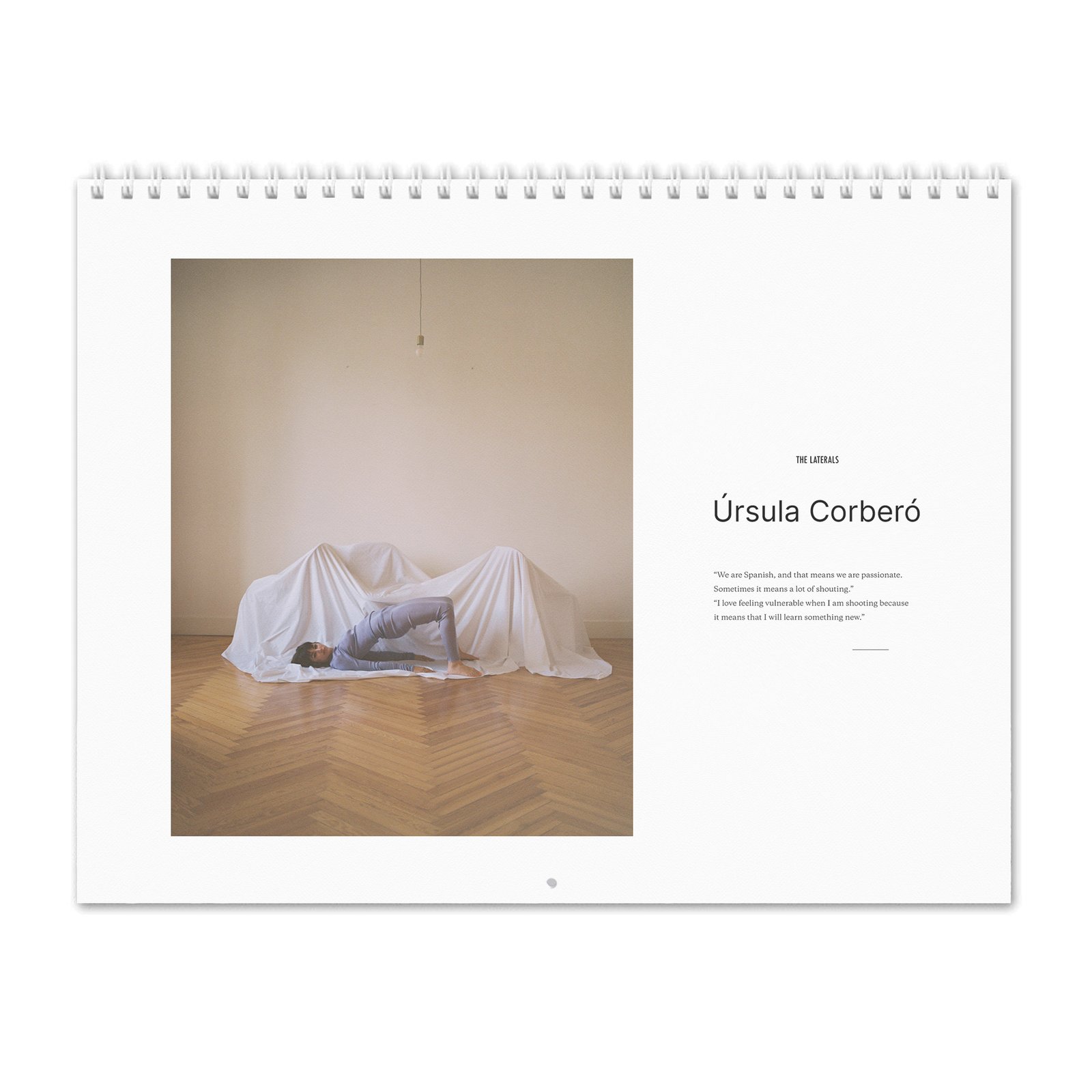 Ursula Corbero - Laterals 2027 Wall Calendar