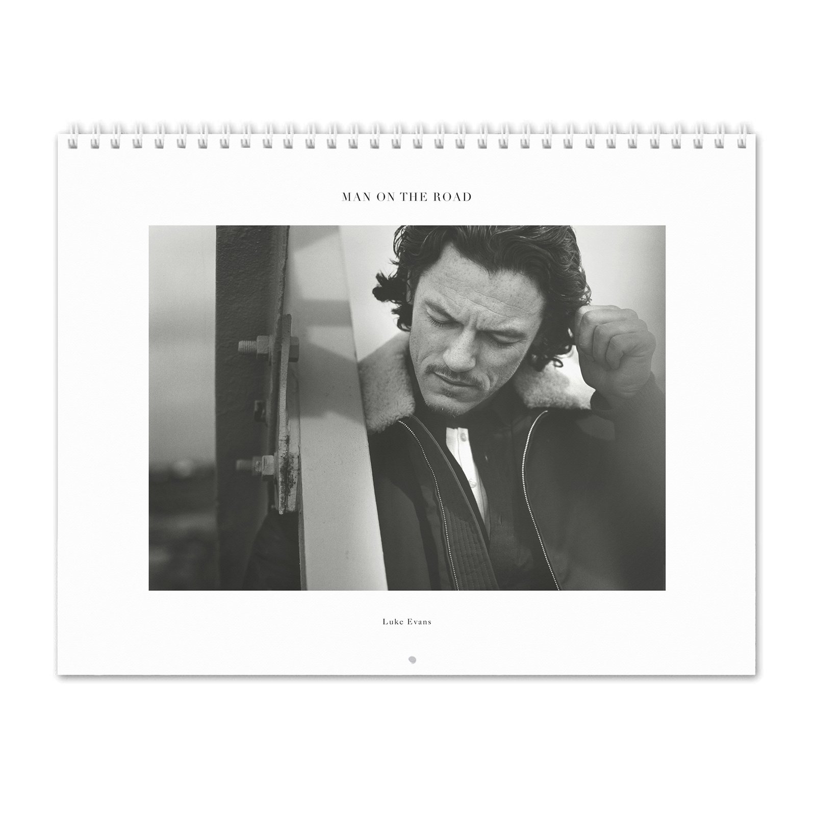 Luke Evans - Man On The Road 2027 Wall Calendar