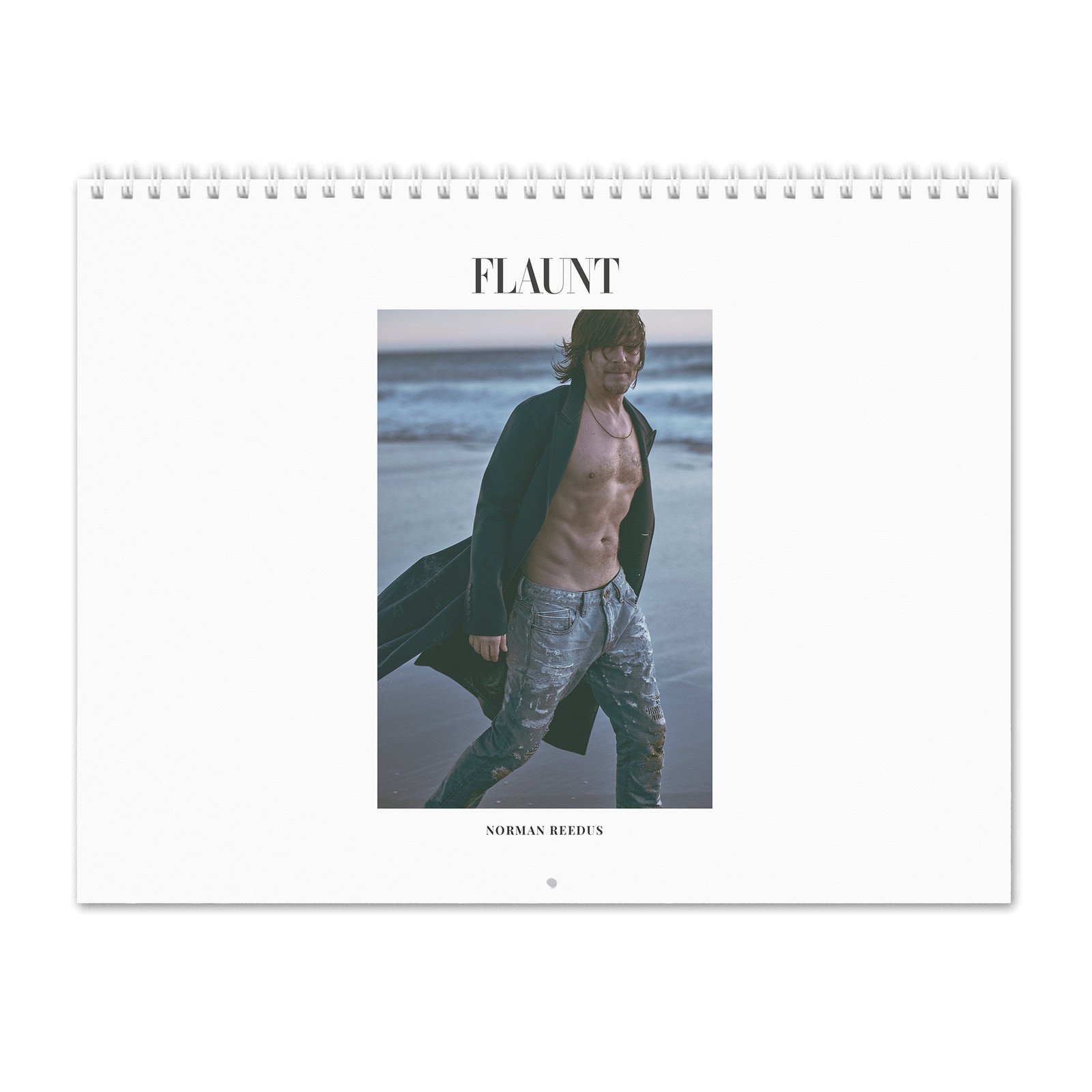 Norman Reedus - Flaunt Vol.2 2027 Wall Calendar