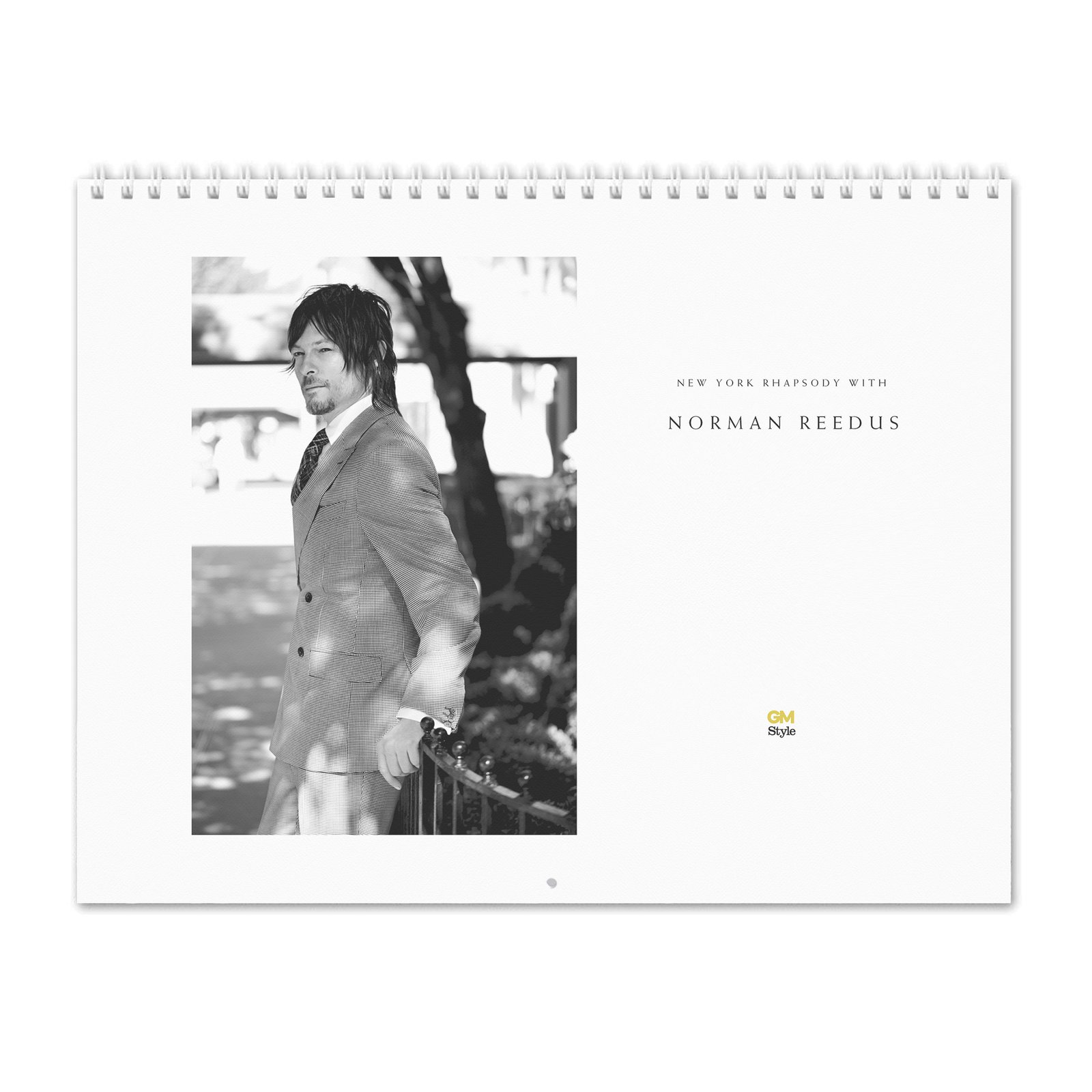 Norman Reedus - New York Rhapsody 2027 Wall Calendar