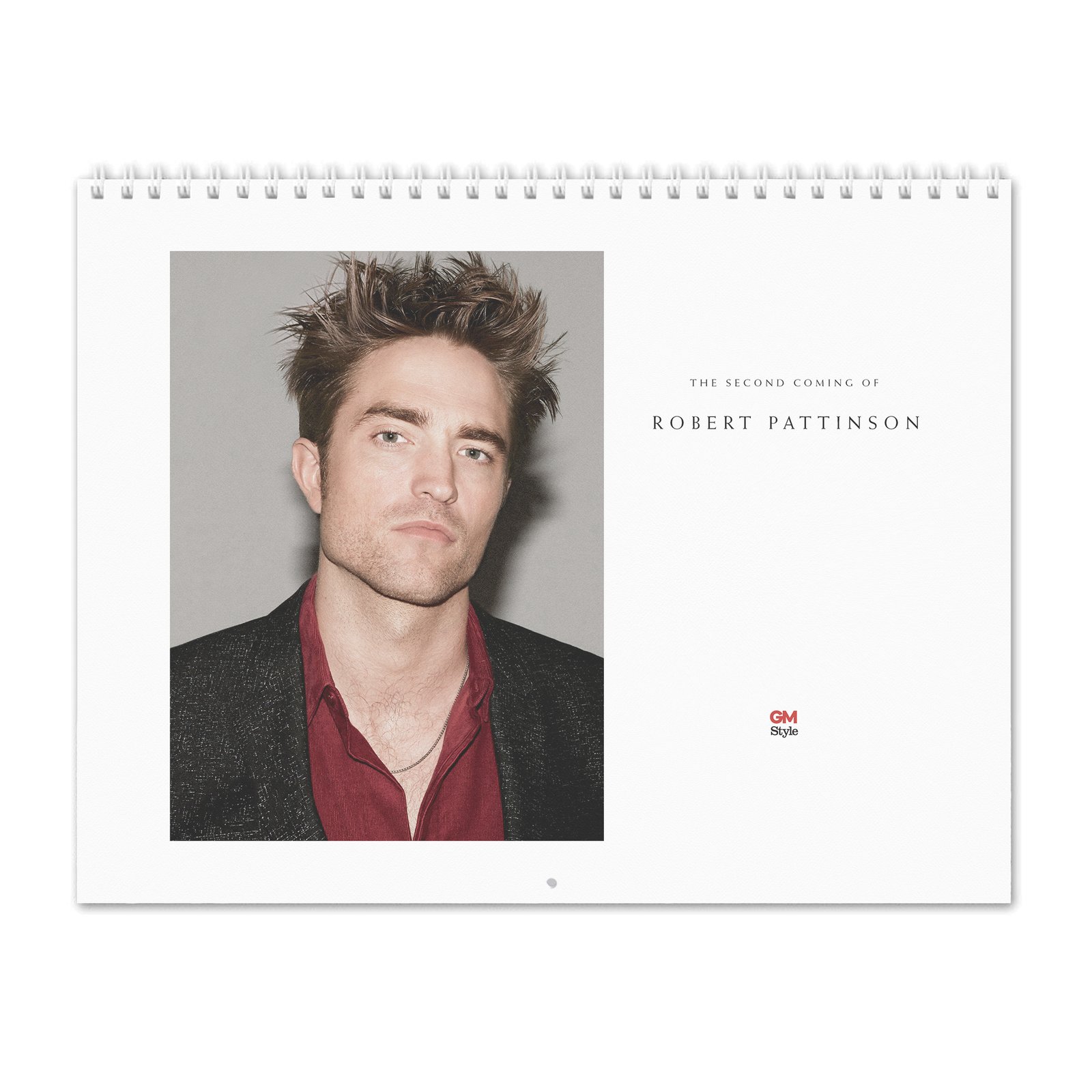 00 Robert Pattinson - The Second Coming Of 2027 Wall Calendar