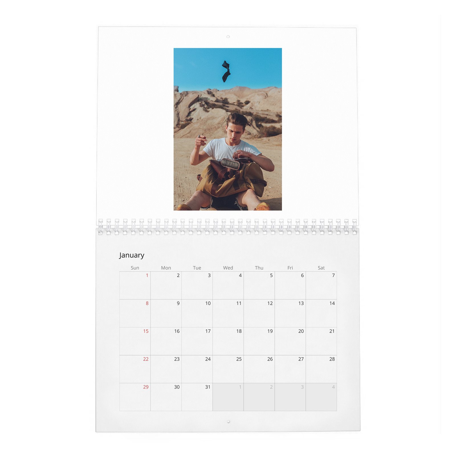 01 Tanner Buchanan - The Ass-Kicking 2027 Wall Calendar