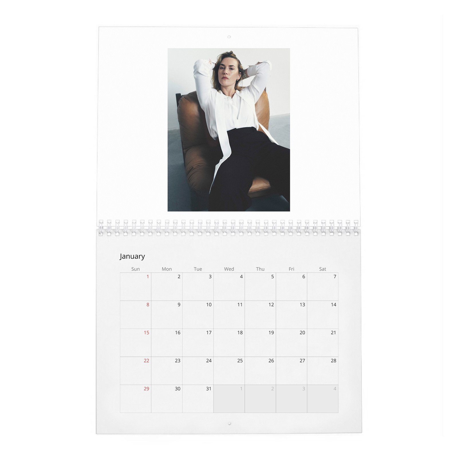 Kate Winslet - Star Power 2027 Wall Calendar