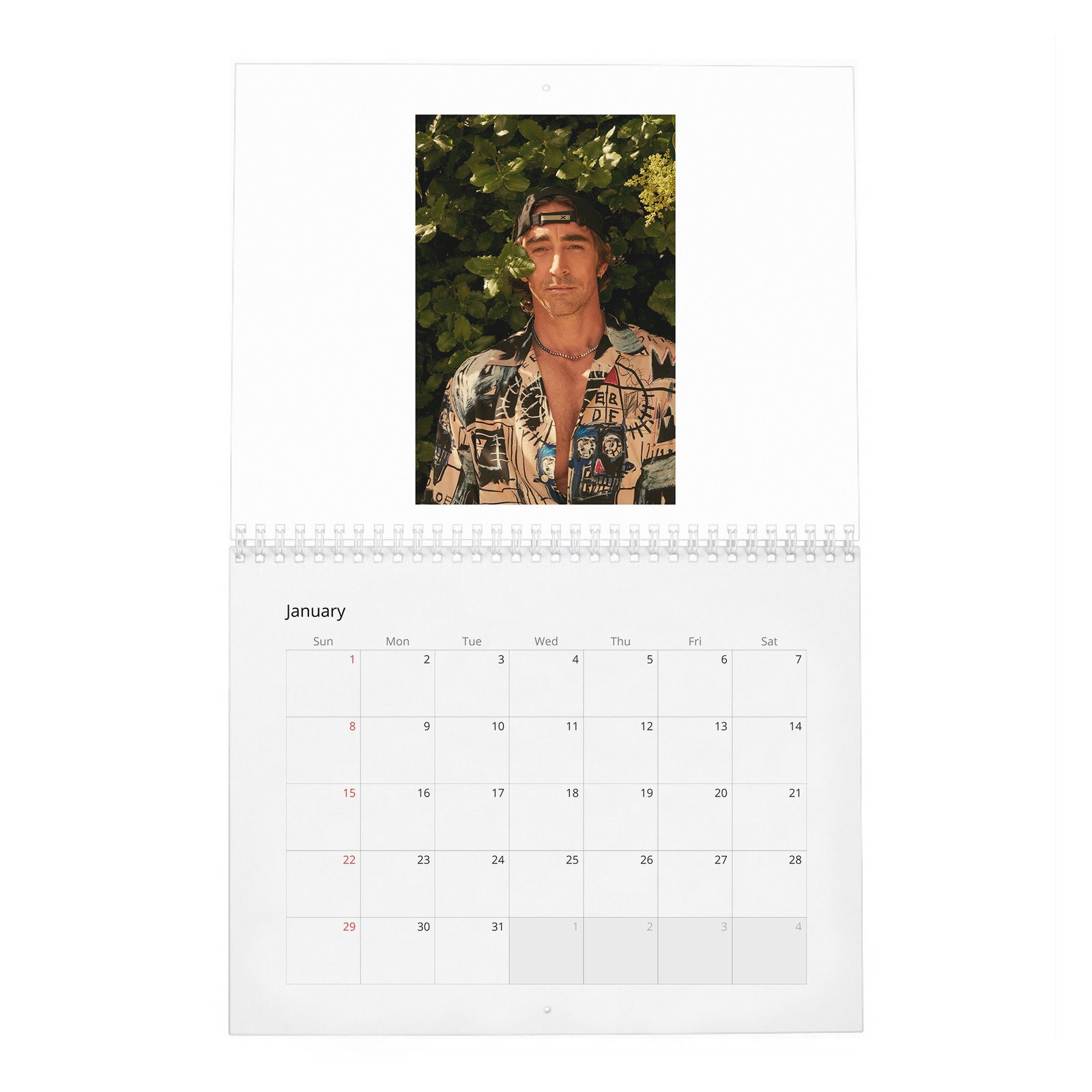 01 Lee Pace - Doesn't Owe You Anything 2027 Wall Calendar