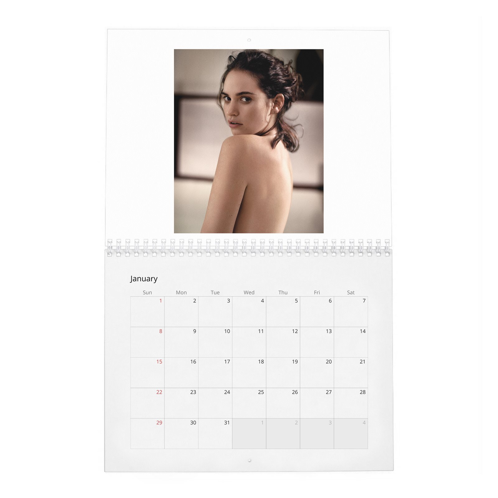 01 Lily James - A Cinderella Story 2027 Wall Calendar